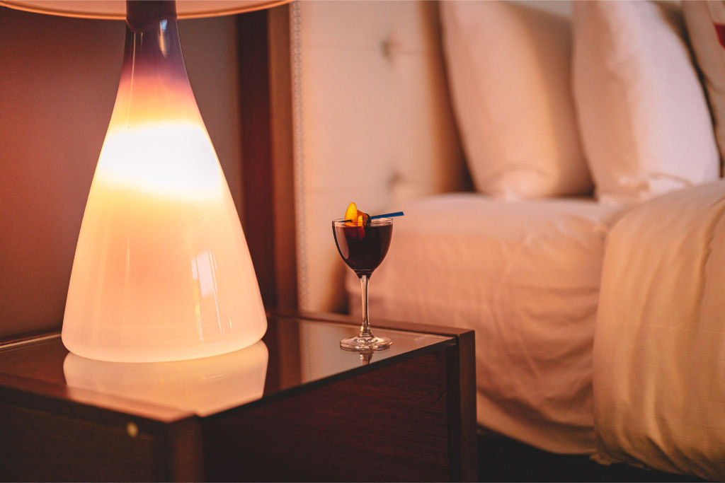 image Cozy evenings await with ambient lighting, setting the perfect mood for relaxation.