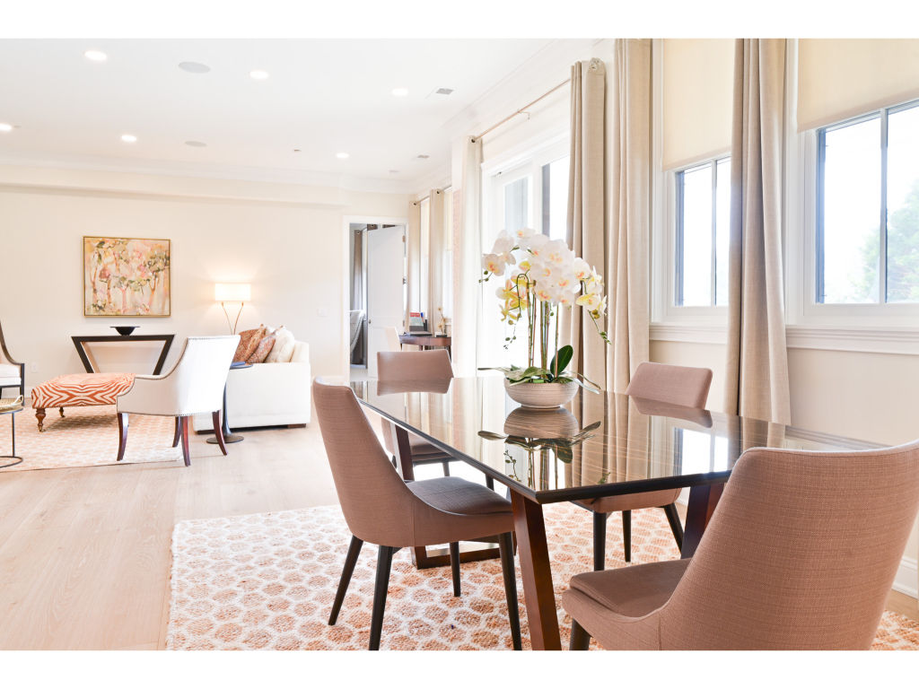 image Elegant dining area with stylish furnishings, ample natural light, and a sophisticated ambiance for memorable meals.