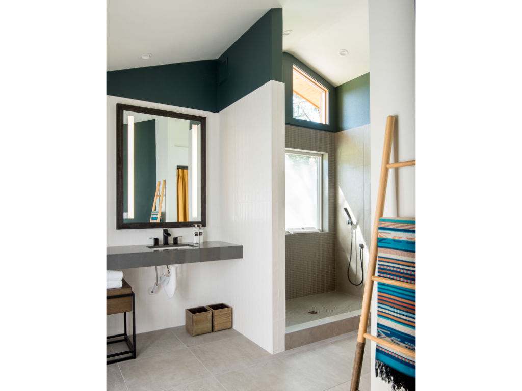 image Refresh in a sleek, modern bathroom featuring elegant fixtures and abundant natural light.
