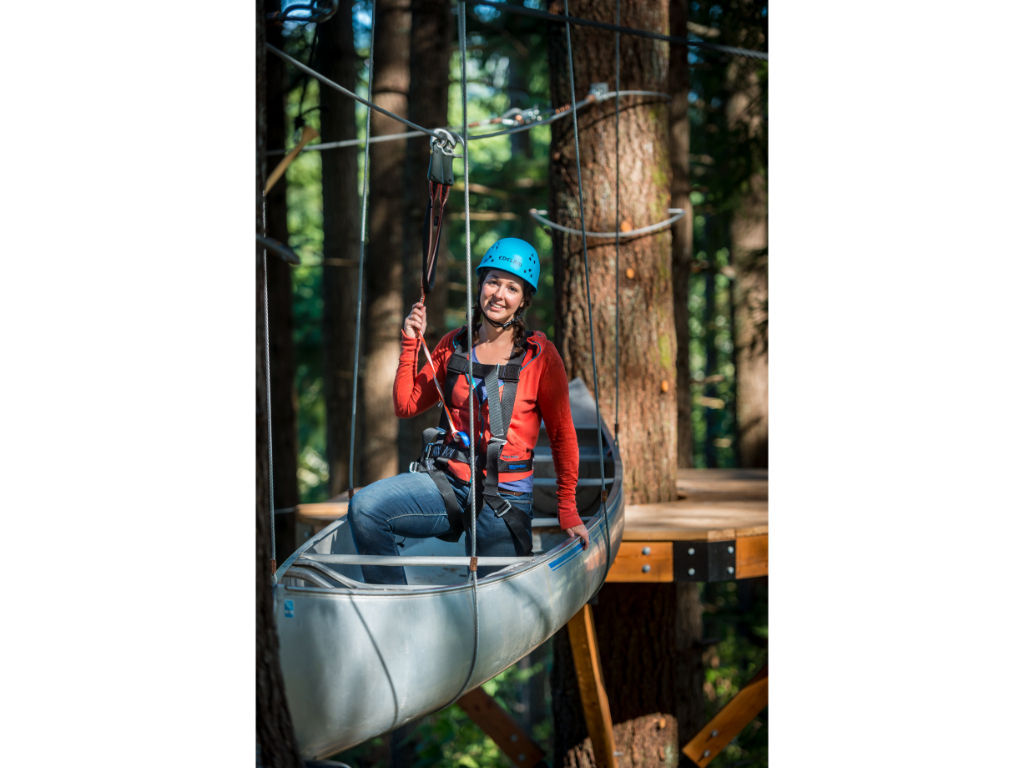 image Explore the heights at Sasquatch Aerial Park.