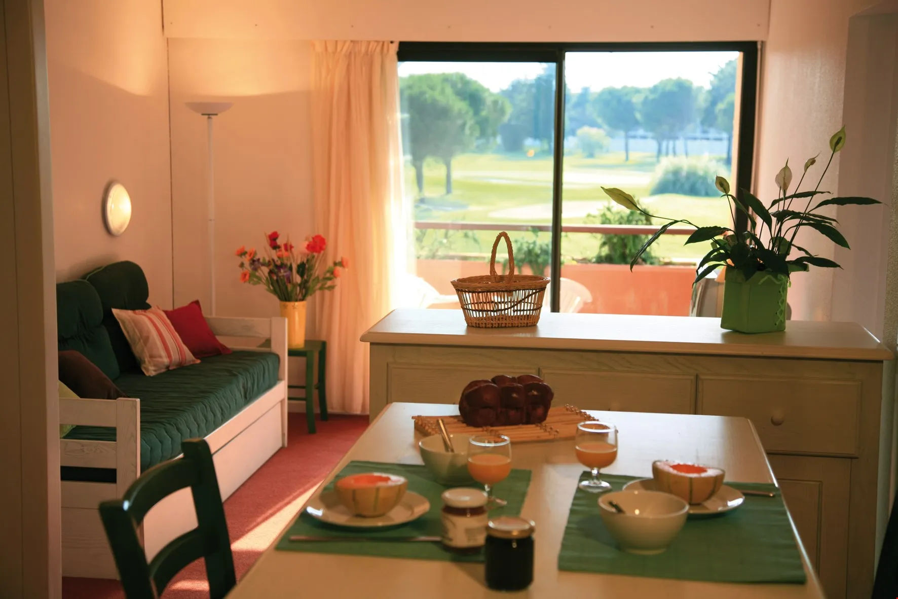 image Entertain and enjoy meals together at the dining room table.