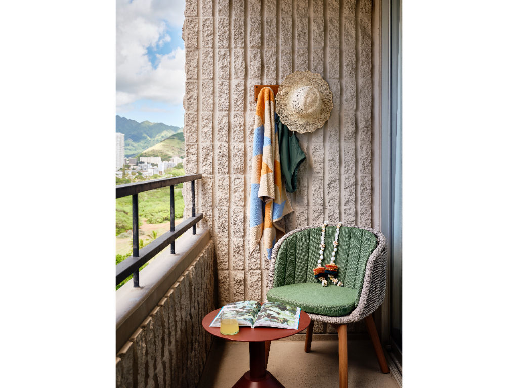 image Enjoy the fresh air and beautiful views from this tranquil outdoor nook, perfect for quiet moments of reflection.