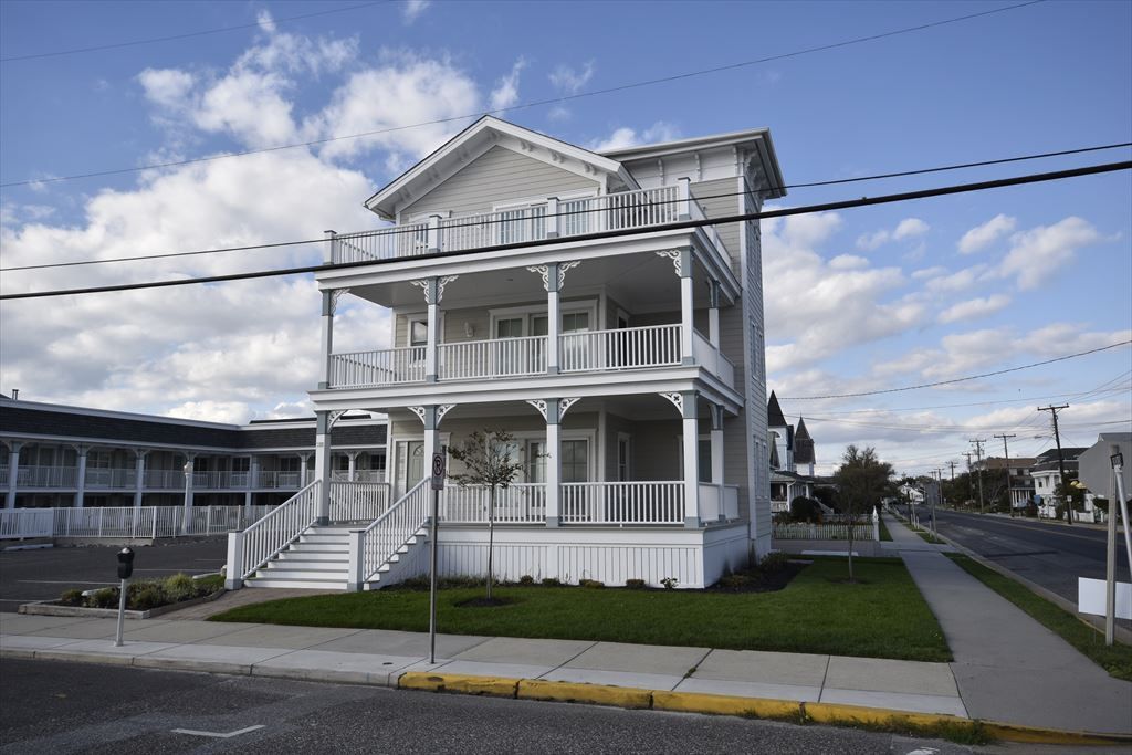 image Charming three-story coastal home with incredible curb appeal, just steps away from the Cape May waterfront.