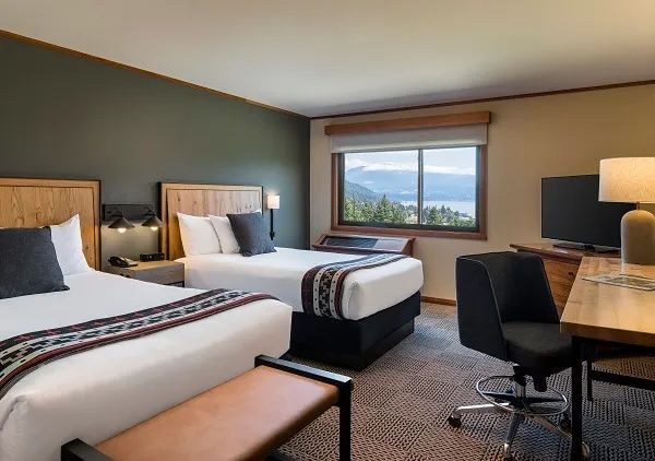 image A bright, inviting space with ample natural light and soothing decor, offering comfort and peaceful views.