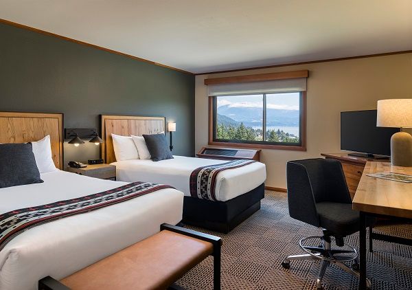 image A bright, inviting space with ample natural light and soothing decor, offering comfort and peaceful views.