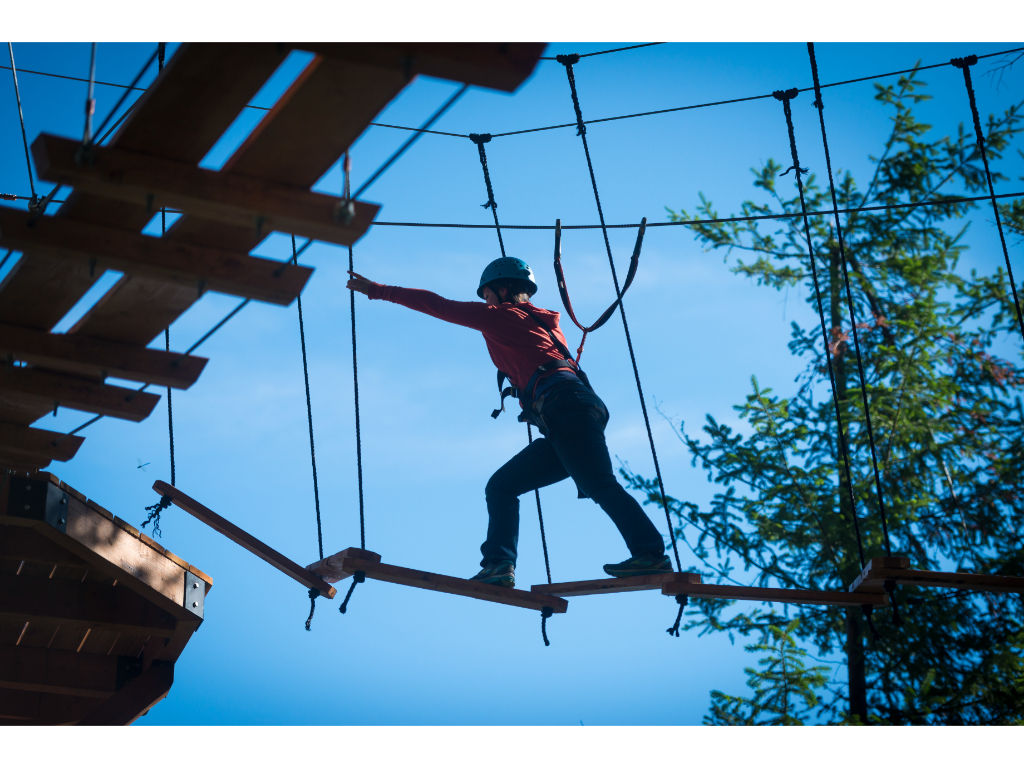image Tackle exciting obstacles at the Aerial Park – perfect for thrill-seekers looking for a challenge.