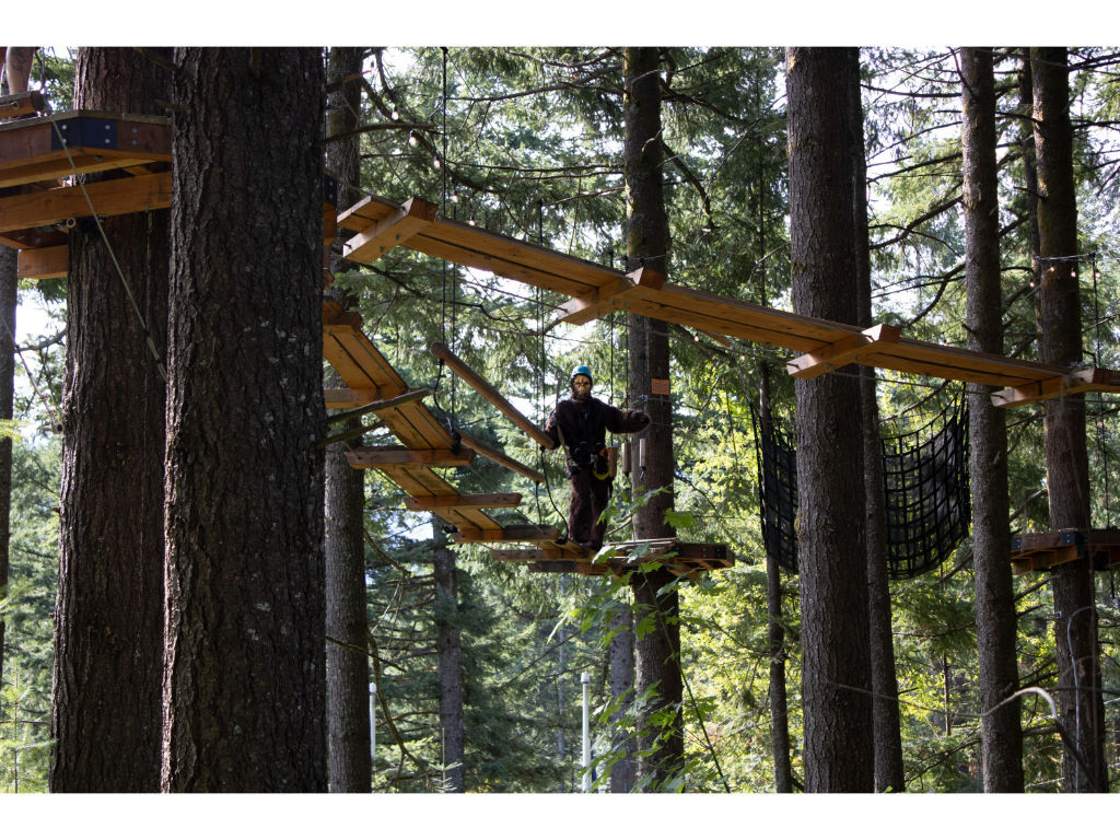 image Explore the heights at Sasquatch Aerial Park.