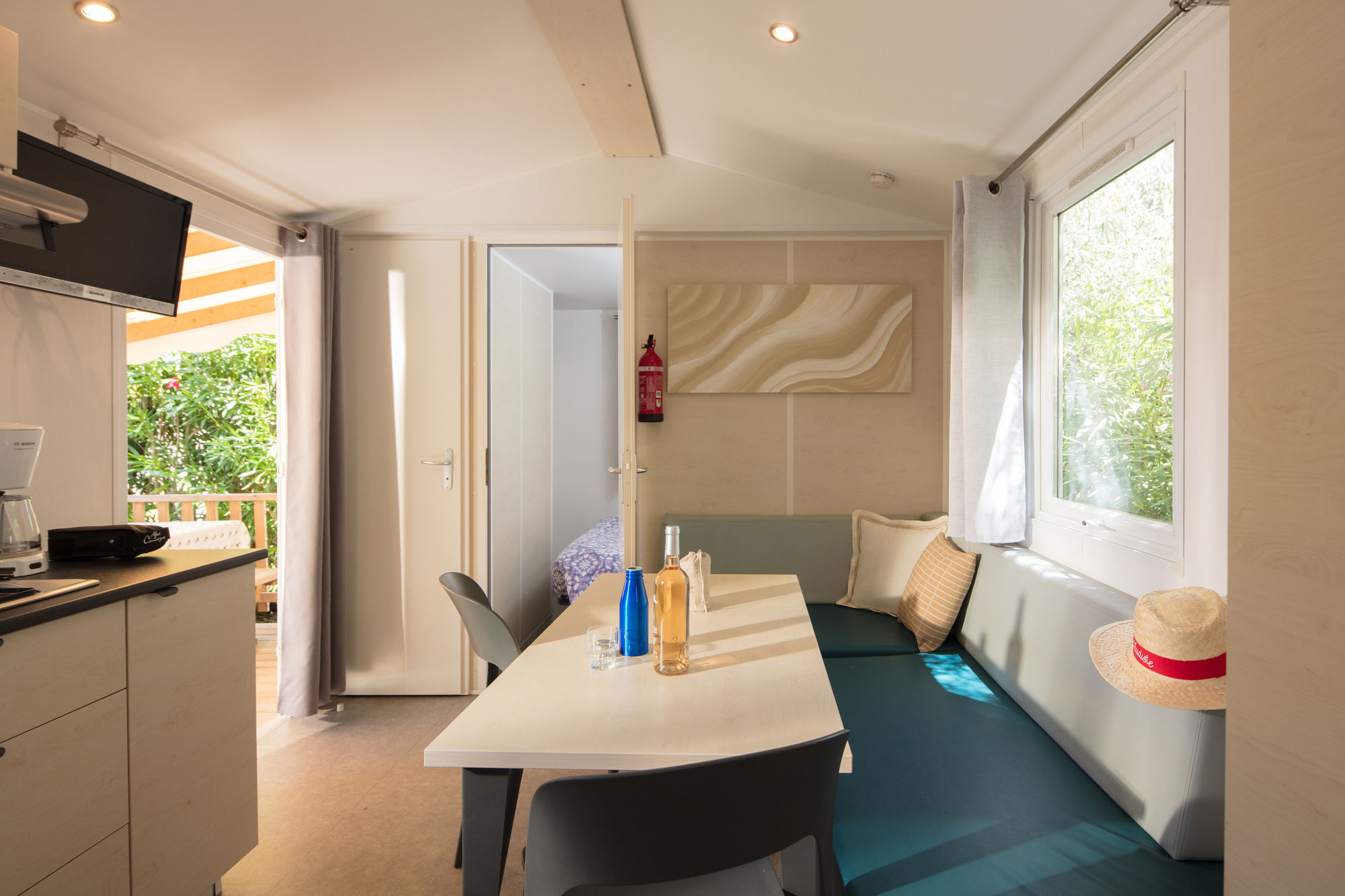 image Relax in the comfortable living area with modern interiors and ample space.