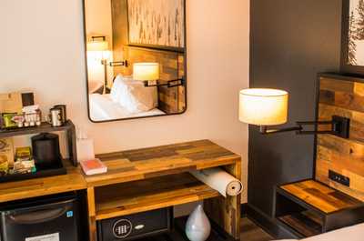 Thoughtfully designed space with modern rustic charm, offering a perfect balance of comfort and style.