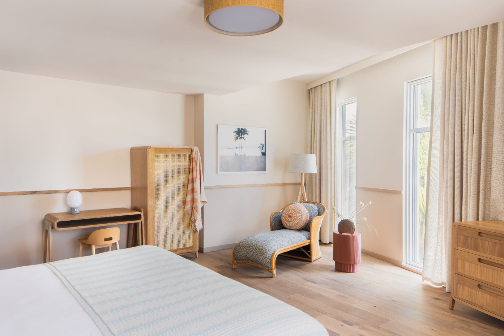 image Sunlit spaces and organic textures set the scene for a stay that feels both luxurious and laid-back.