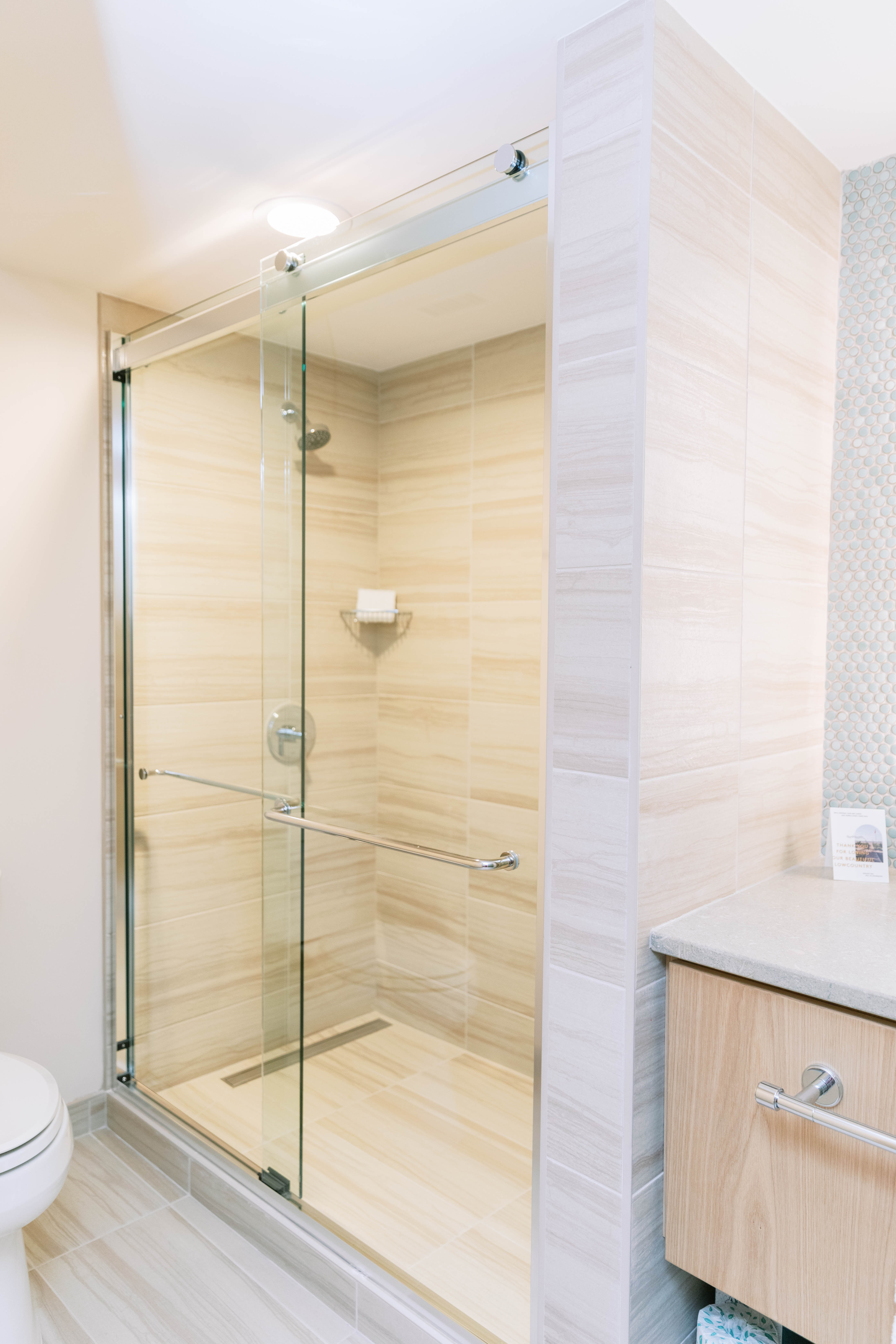 image A spa-inspired escape where warm tones and natural materials invite pure relaxation.