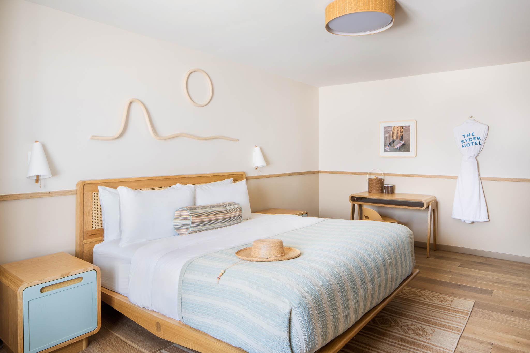 image Soft textures and natural tones create a restful escape designed for laid-back luxury.