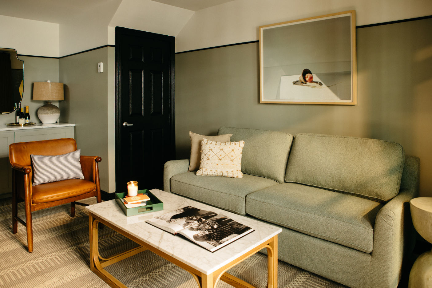 image Inviting living space, blending contemporary elegance with thoughtful design for a comfortable stay.