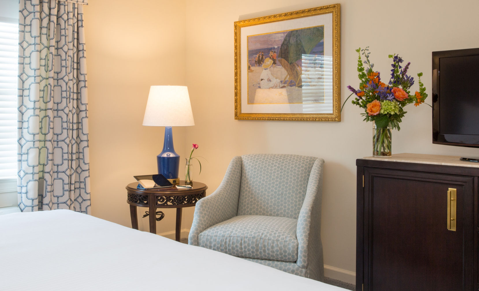image A cozy seating nook with thoughtful details, perfect for relaxation and quiet moments.