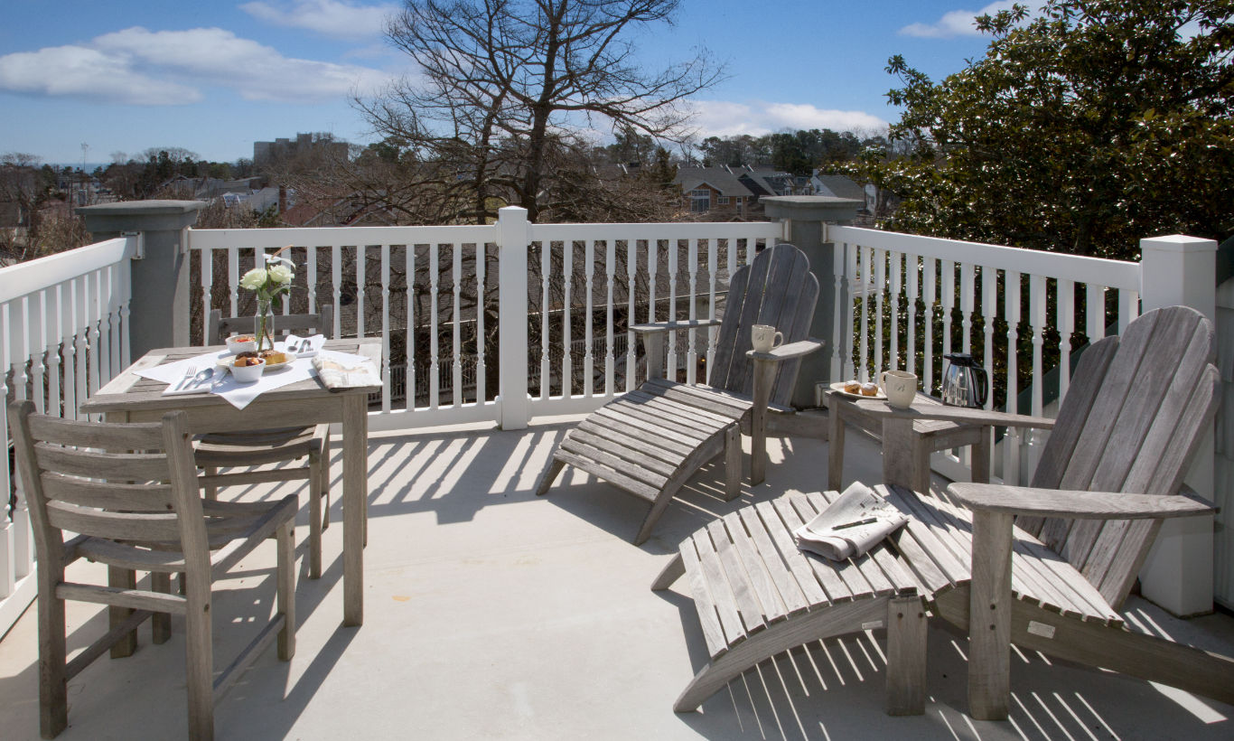 image A peaceful private balcony where you can soak up the sunshine and enjoy the fresh coastal breeze.