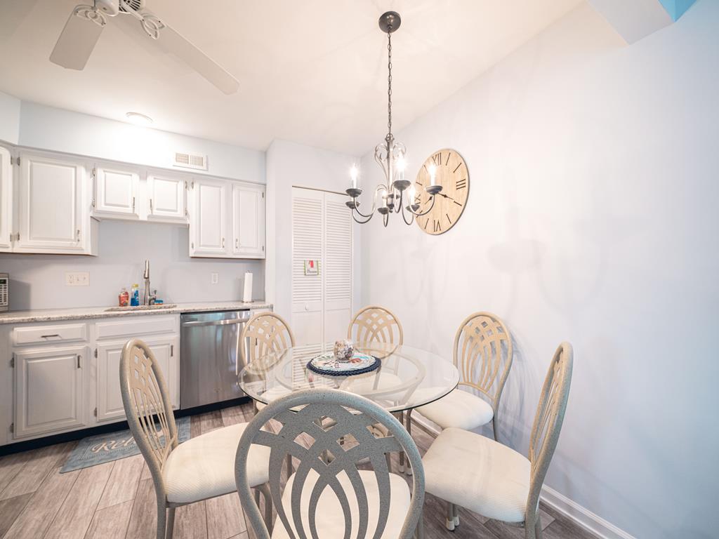 image Functional layout with a spacious dining area and easy access to the kitchen.