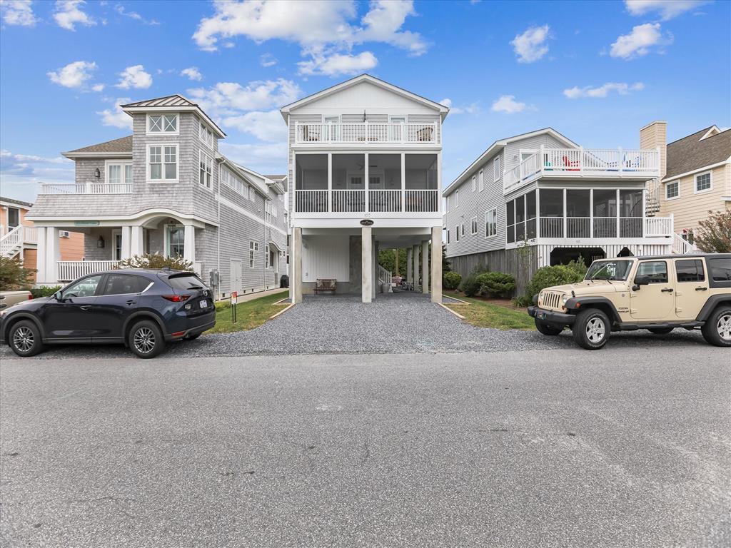 image Welcome to The Gray Area! This newly renovated ocean block home offers stunning views just steps from Bethany Beach’s boardwalk.