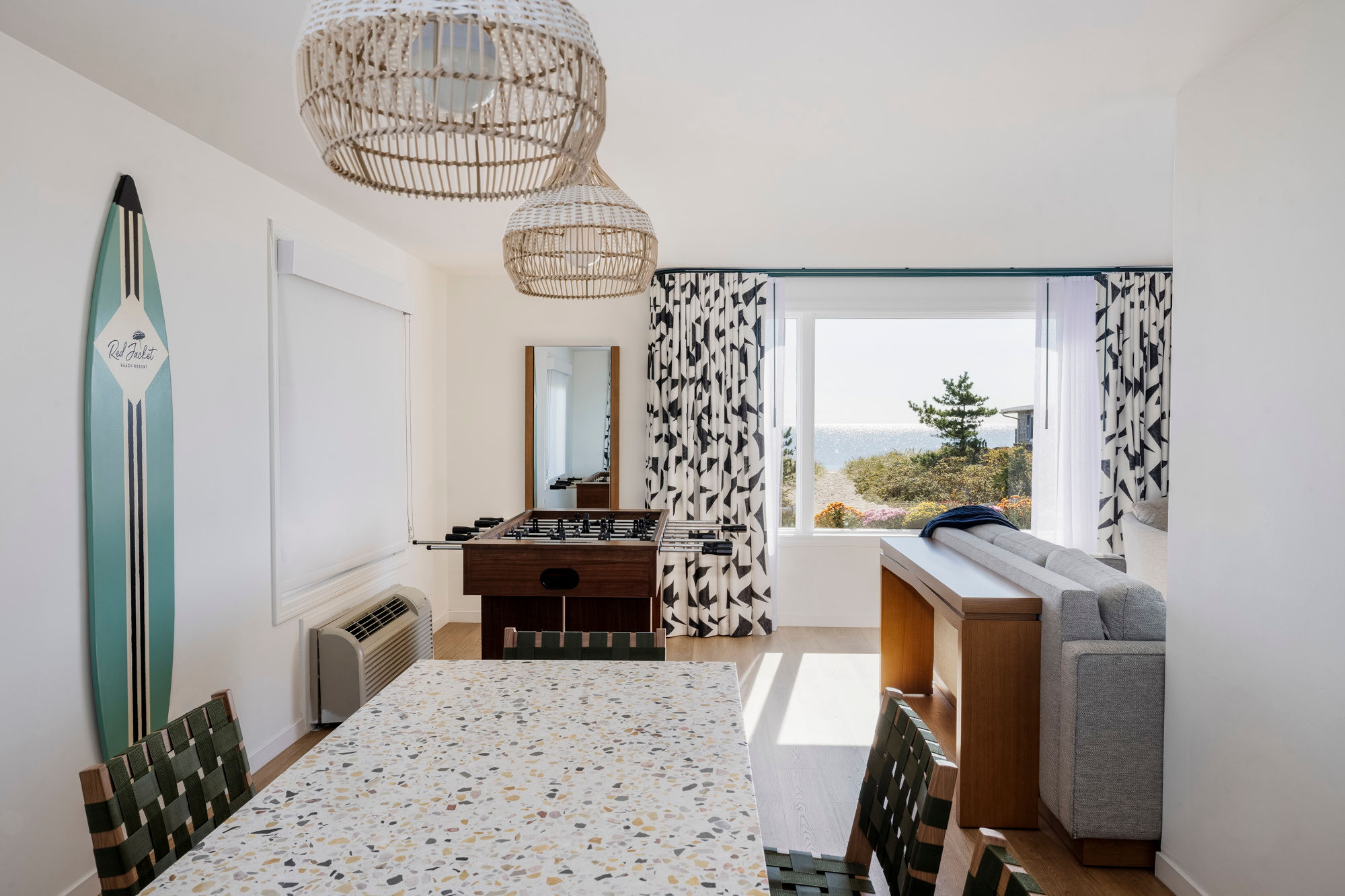image Savor every bite with ocean views and coastal touches that bring the beach indoors in all the best ways.