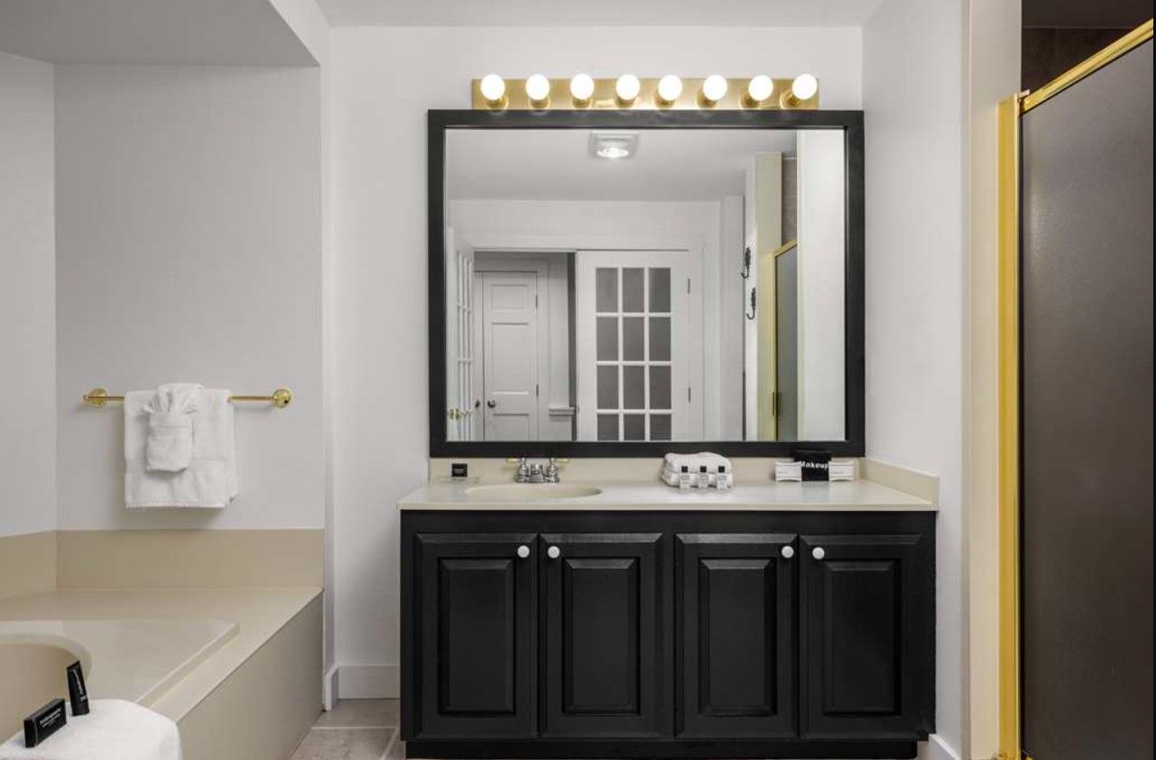 image Clean lines and quiet tones invite a soothing reset after a day spent soaking up the salt air.
