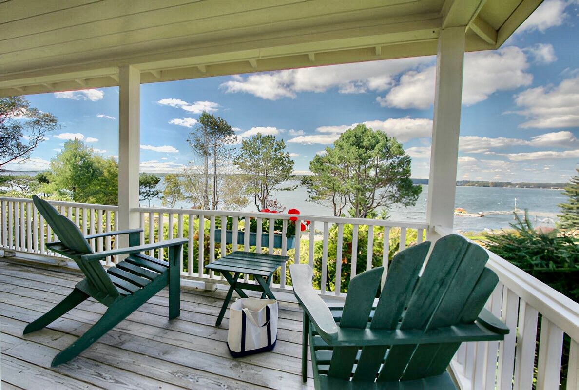 image Relax beneath the shade of the porch as sea breezes and sweeping views invite you to slow down and savor the moment.