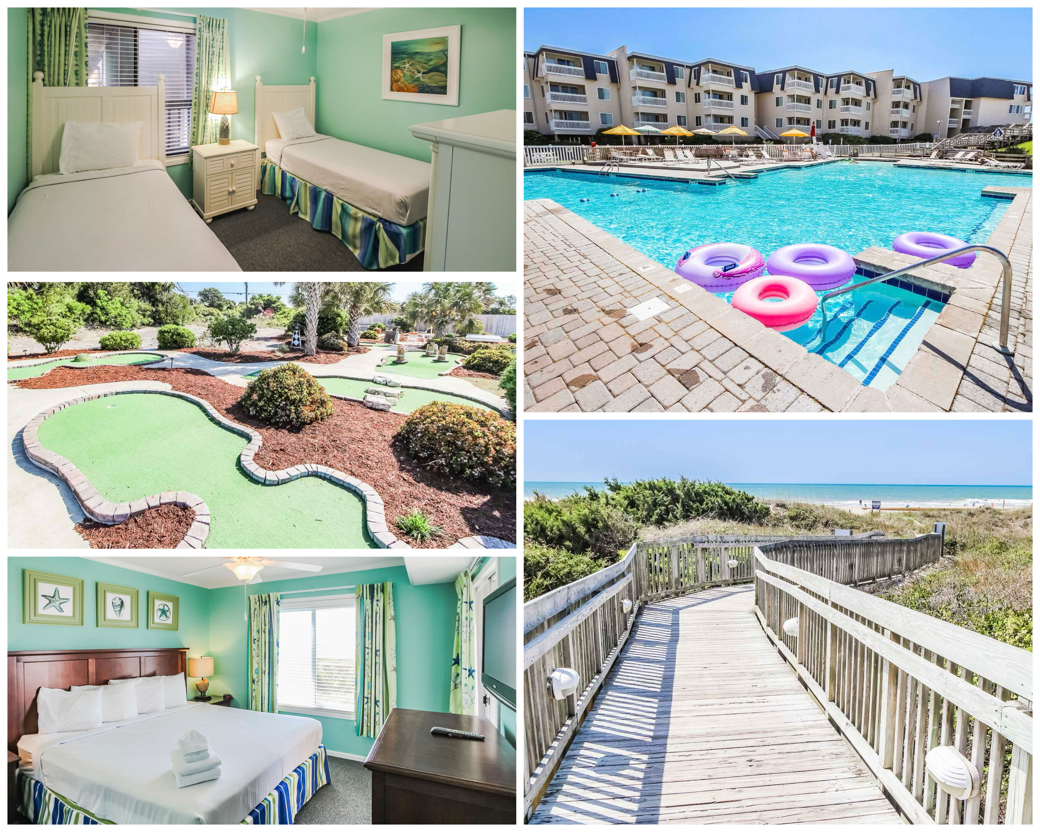 image Discover a family-friendly retreat featuring direct beach access, a full kitchen, and balconies with stunning views, along with indoor and outdoor pools perfect for all ages, just minutes from Fort Macon and Morehead City.