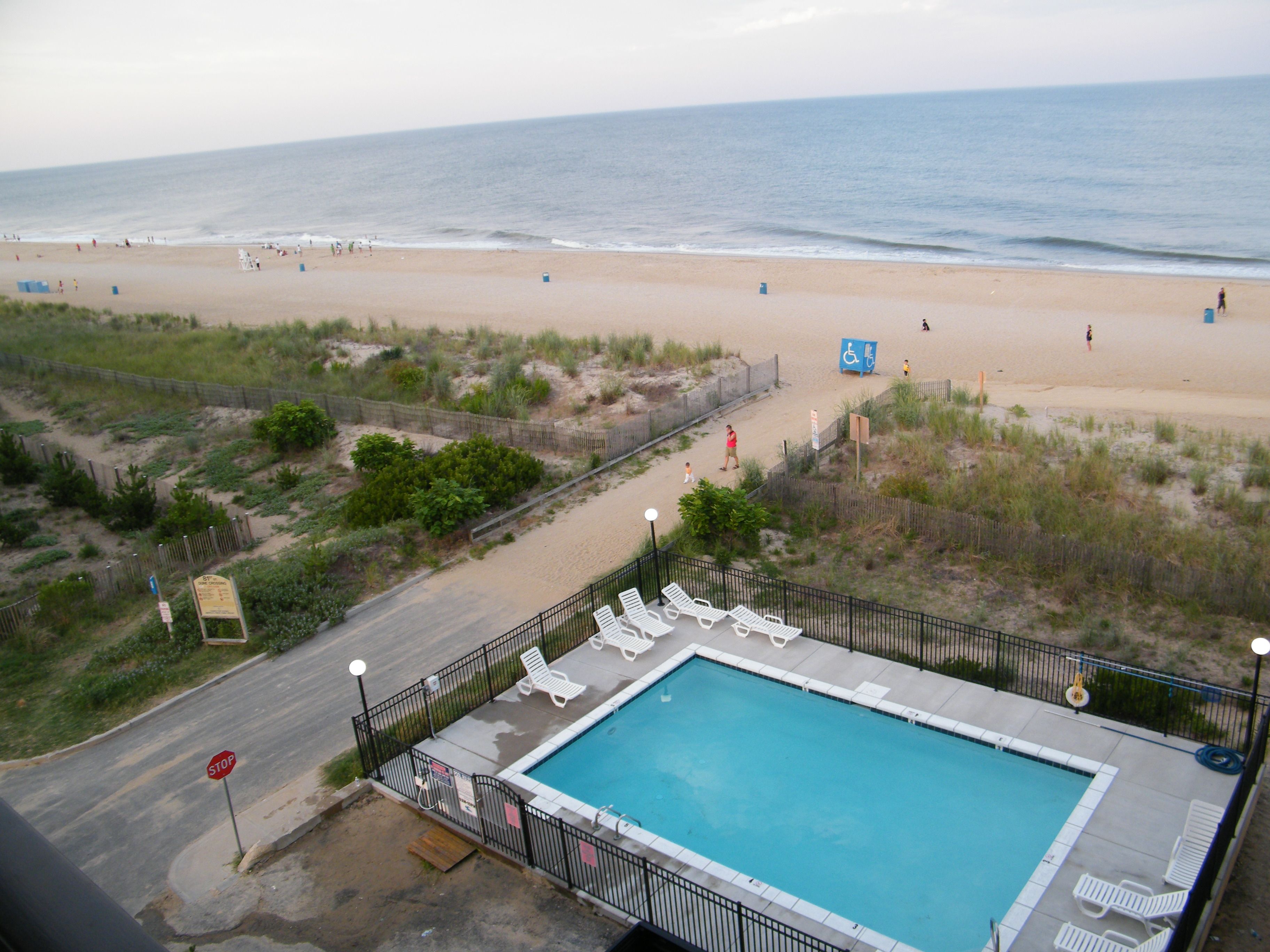 image Enjoy a swim at the outdoor communal pool!