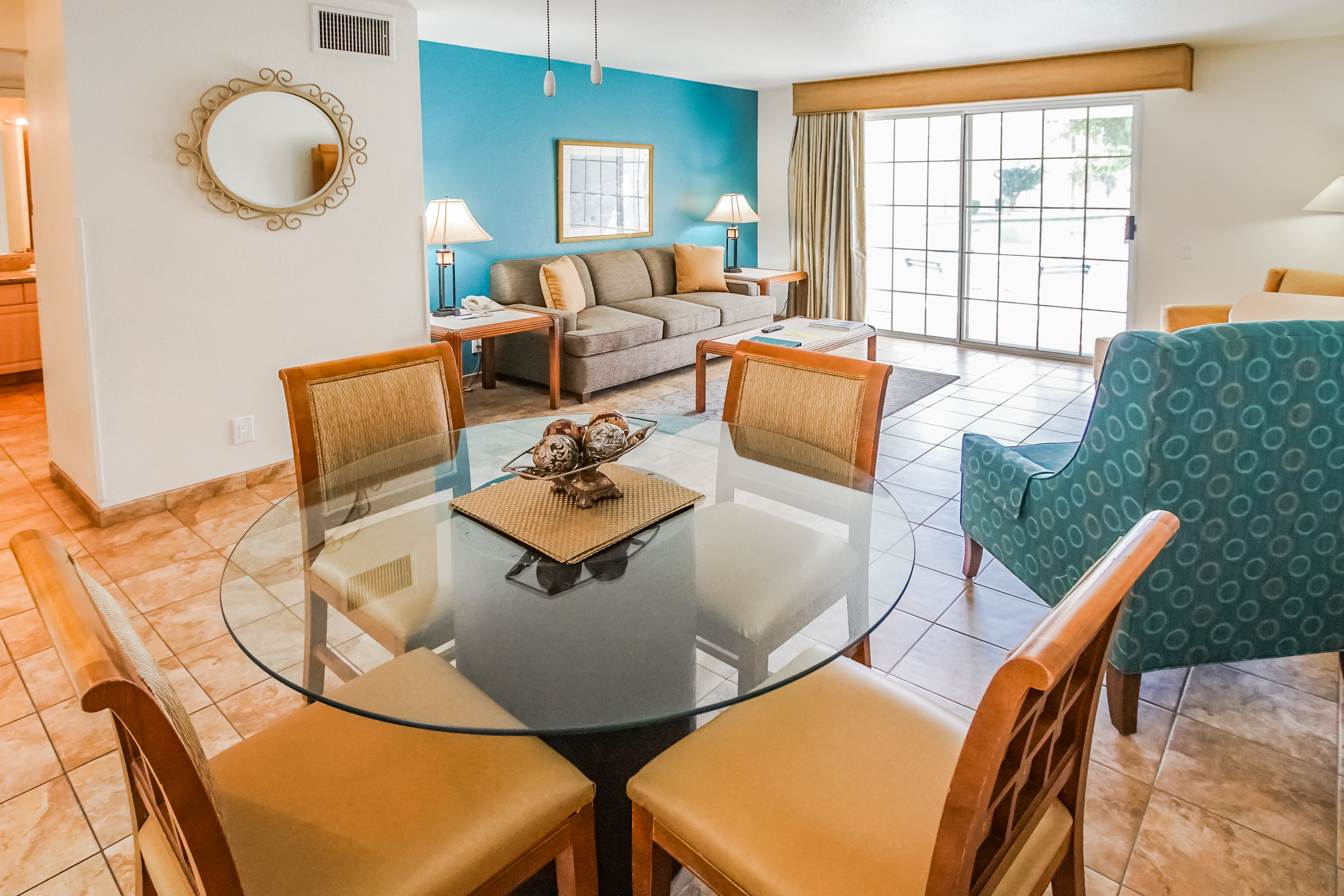 image Cozy dining area with seating for four, great for shared meals and quality time.