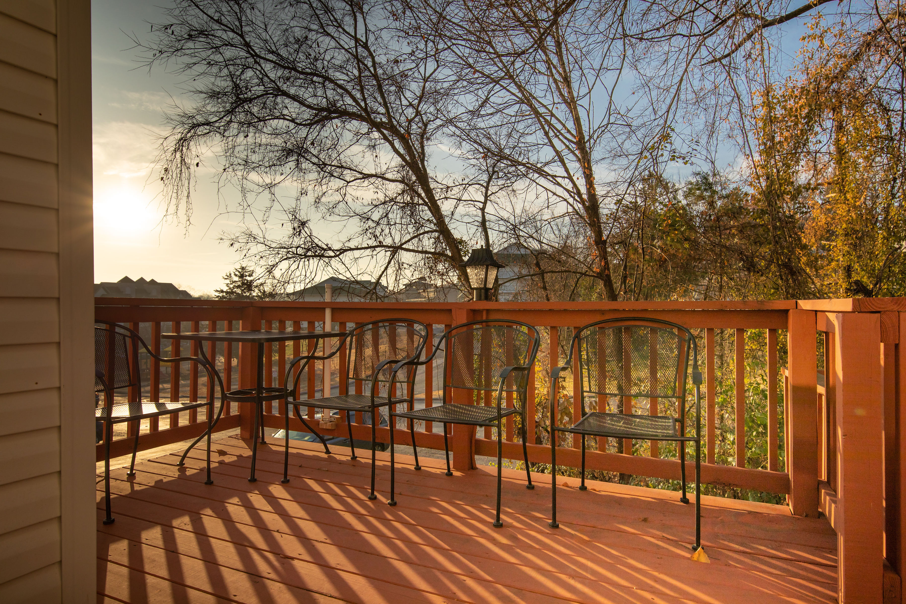 image Unwind on the private patio with a peaceful view of the outdoors.