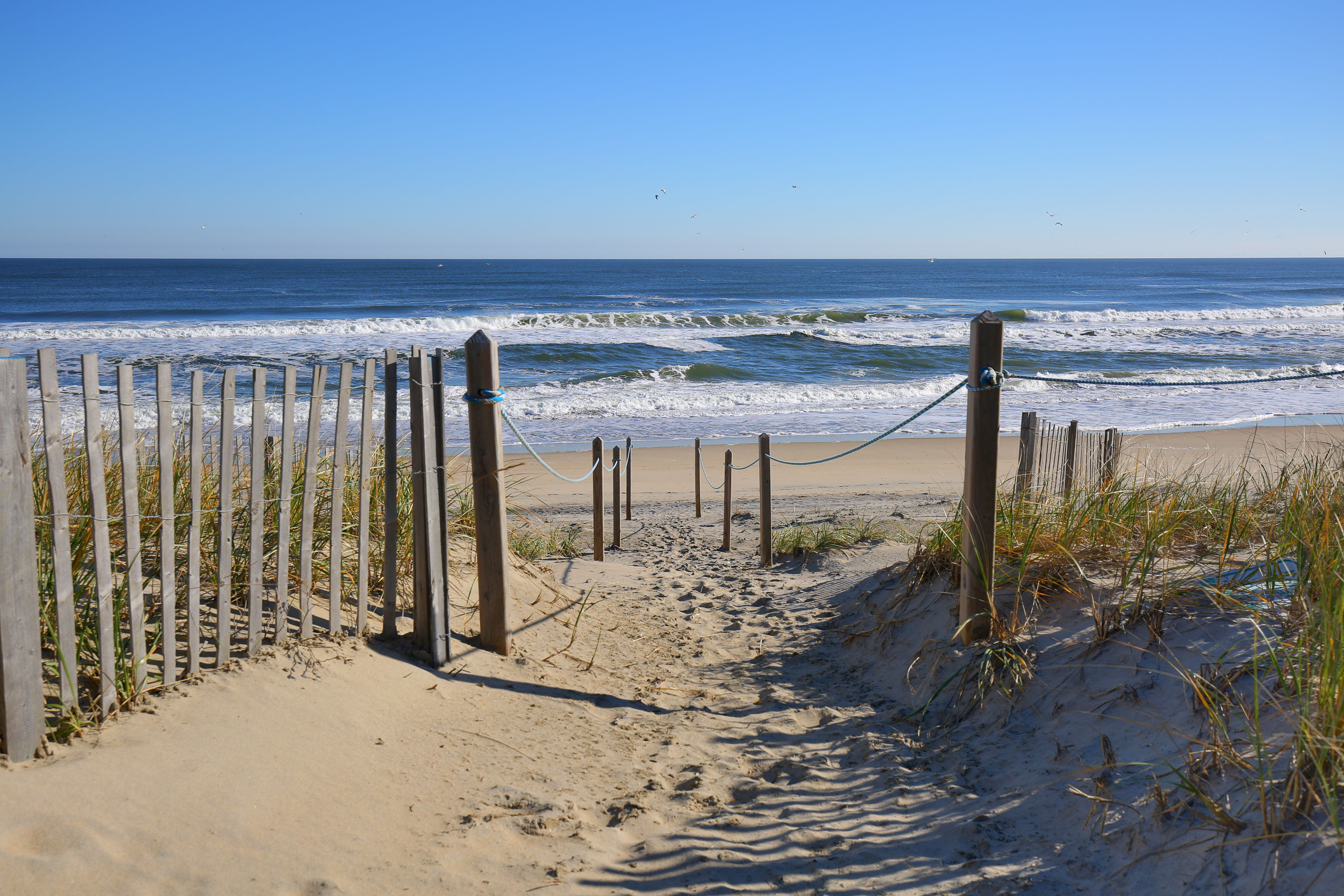 image Step through the dunes onto soft sand and enjoy direct access to Duck’s serene beachfront.