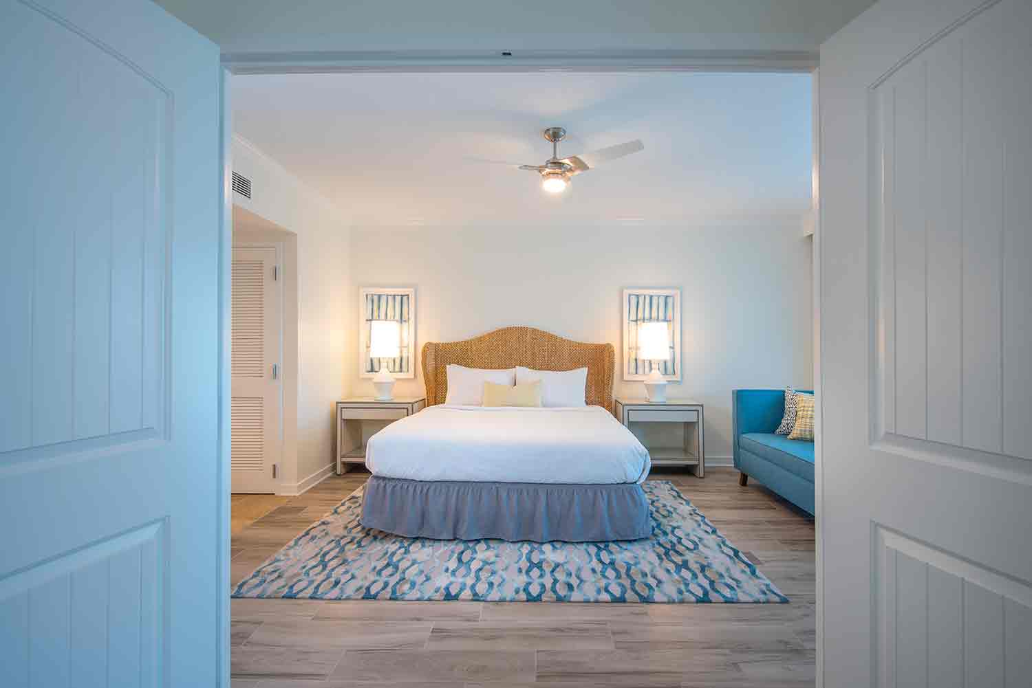 image Enter a peaceful hideaway where airy textures, soft hues, and coastal charm create a space made for unwinding.