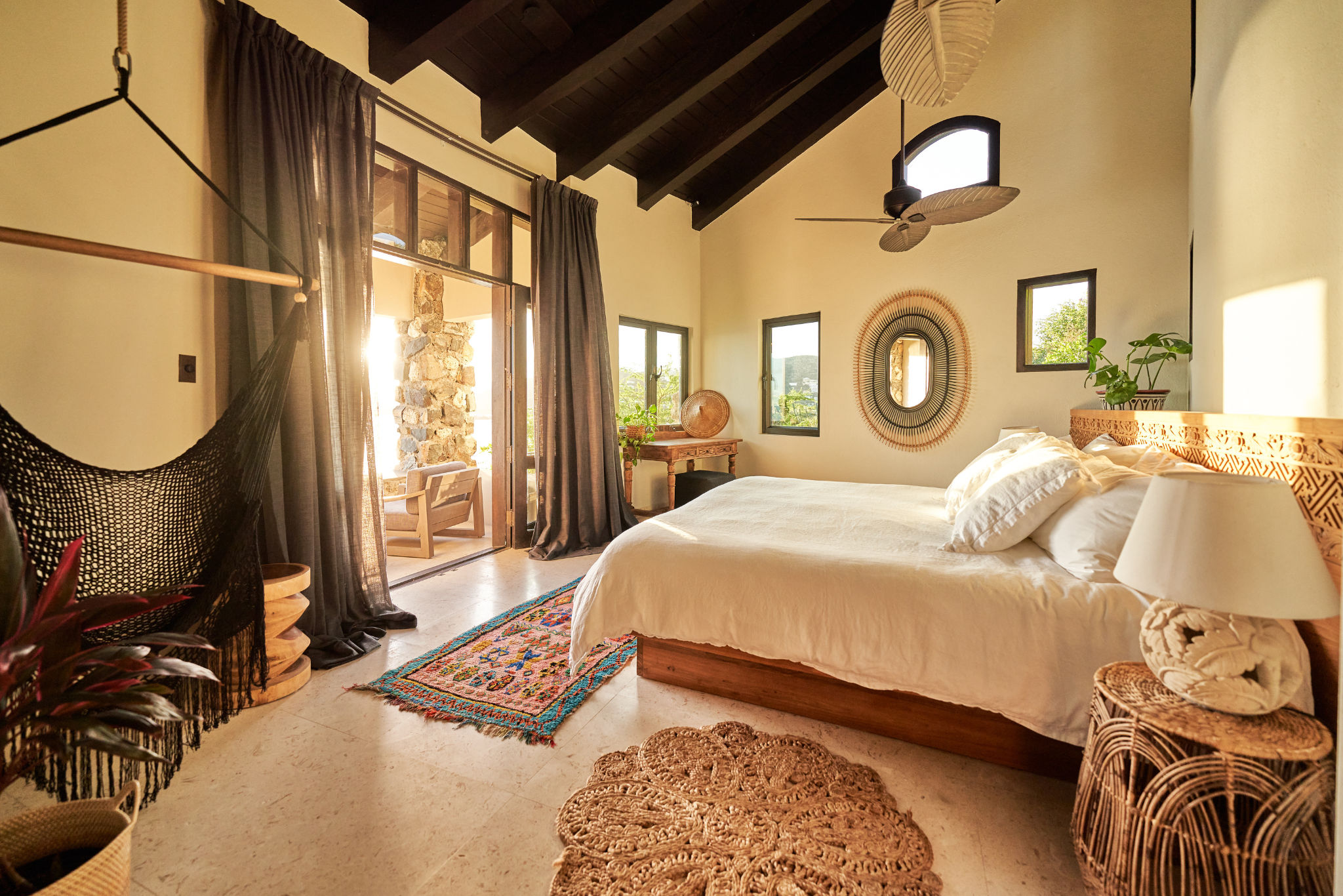 image Wake up to peaceful ocean views and the gentle sounds of the island from your villa’s cozy bedroom.