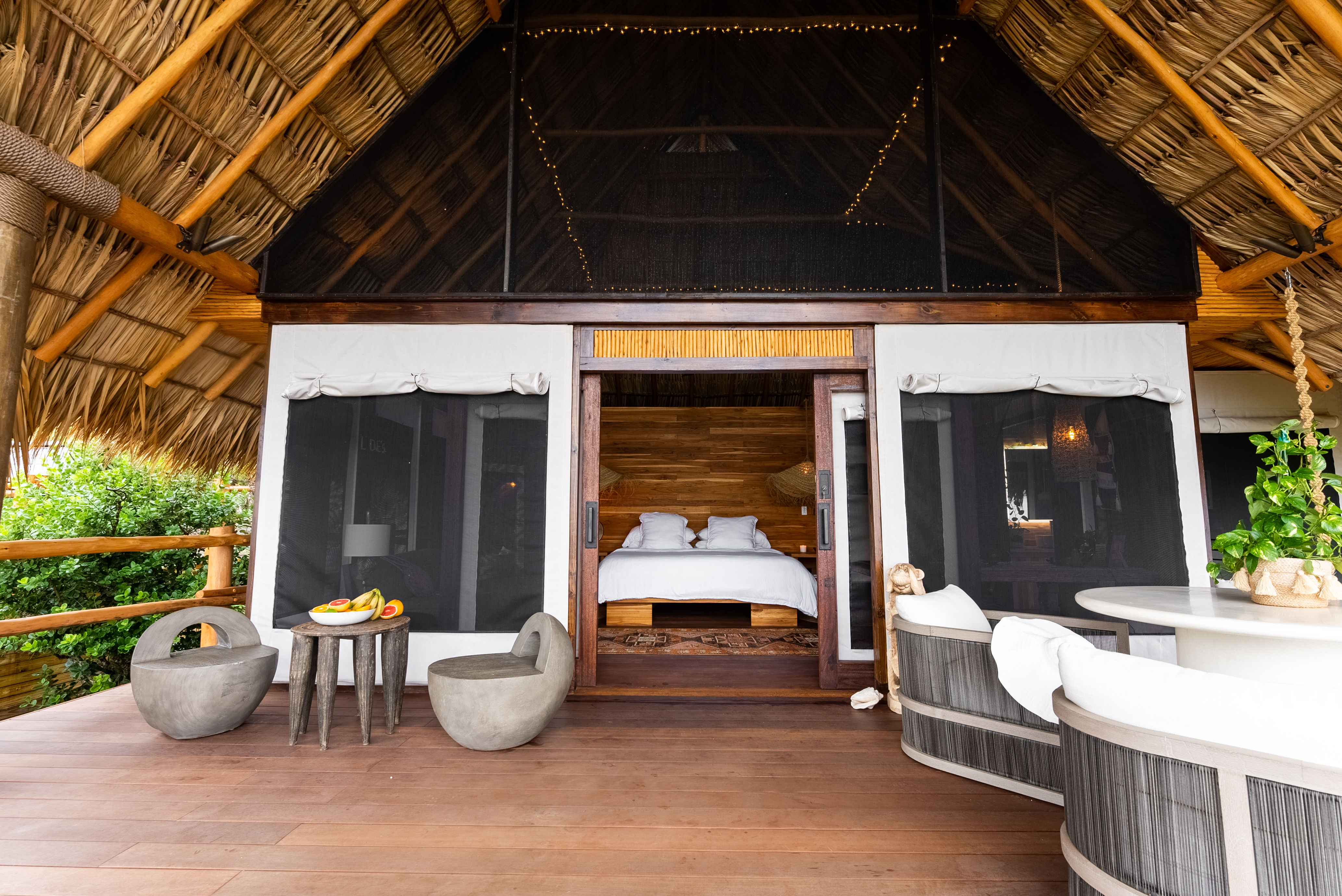 image Nestled in nature's embrace, your elegant sanctuary blends modern luxury with rustic charm, offering a harmonious retreat at the idyllic Abundance villa.