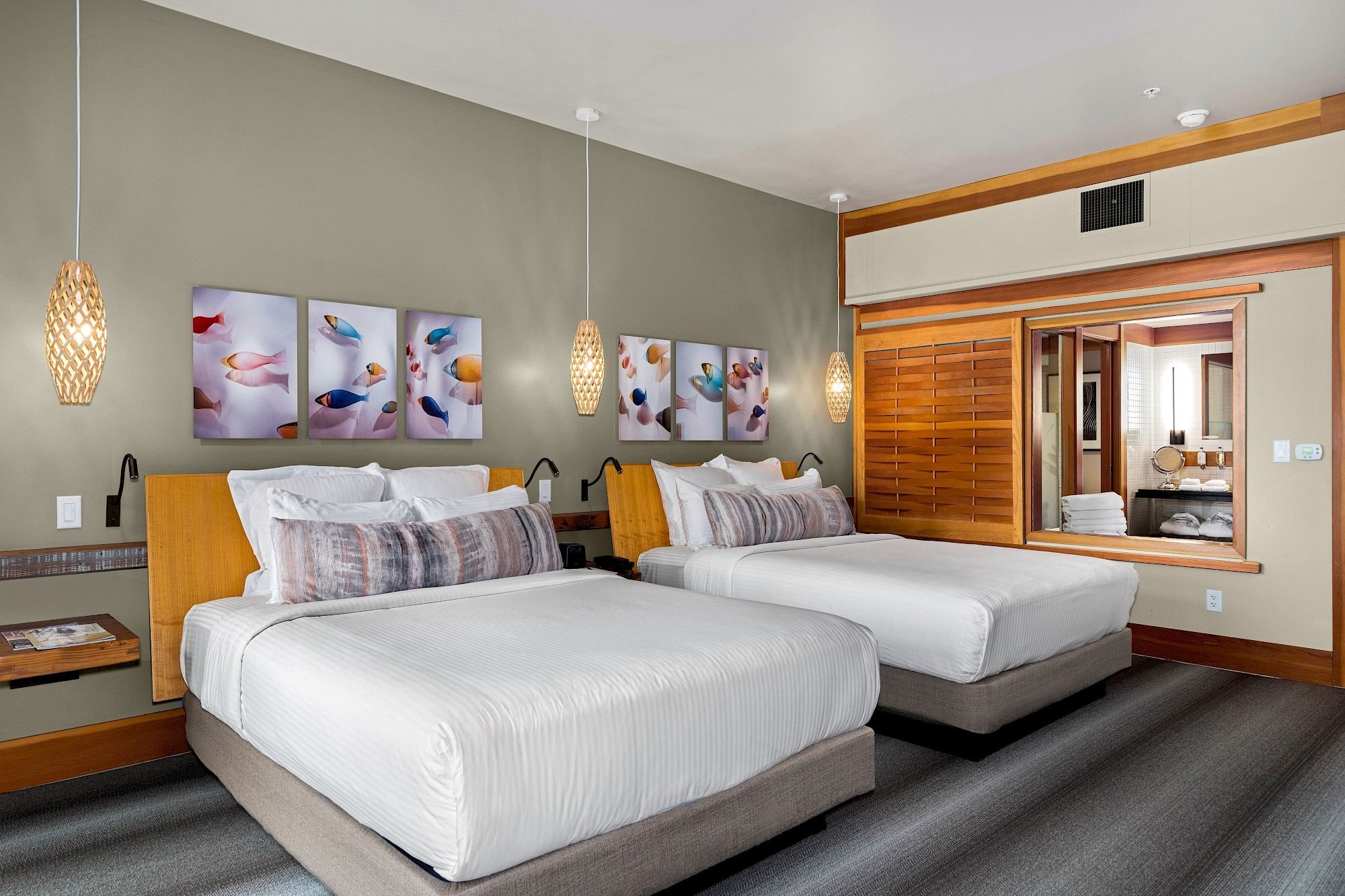 image Spacious two-bed layout offers comfort and style with calming views ambiance.