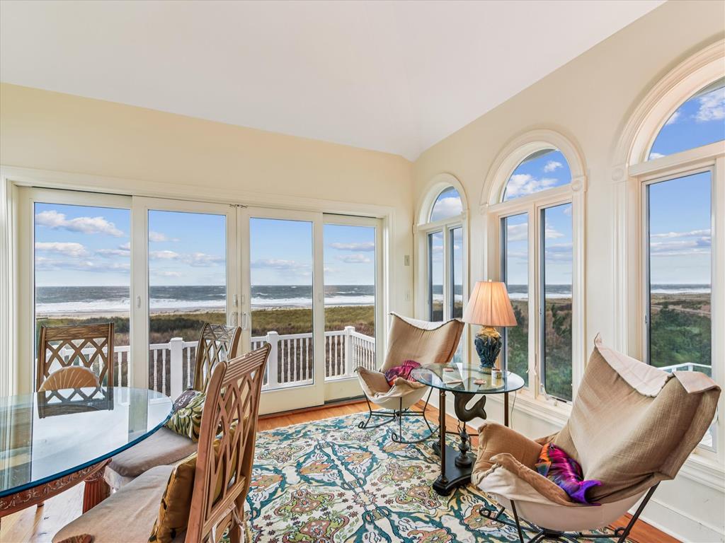 image Sunroom with ocean views — great for morning coffee.