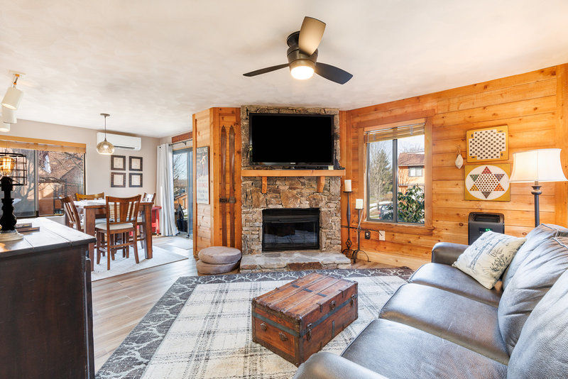 image Warm, inviting living space where rustic charm meets comfort—perfect for unwinding after a day of adventure.
