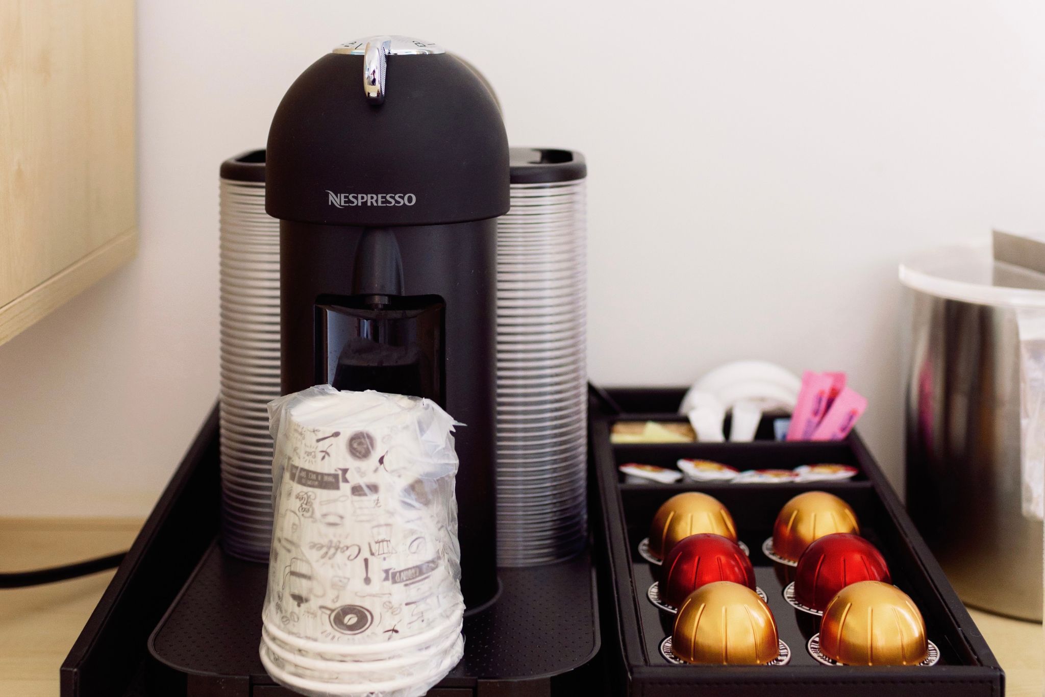 image Indulge in a gourmet coffee experience with Nespresso's finest at your fingertips.