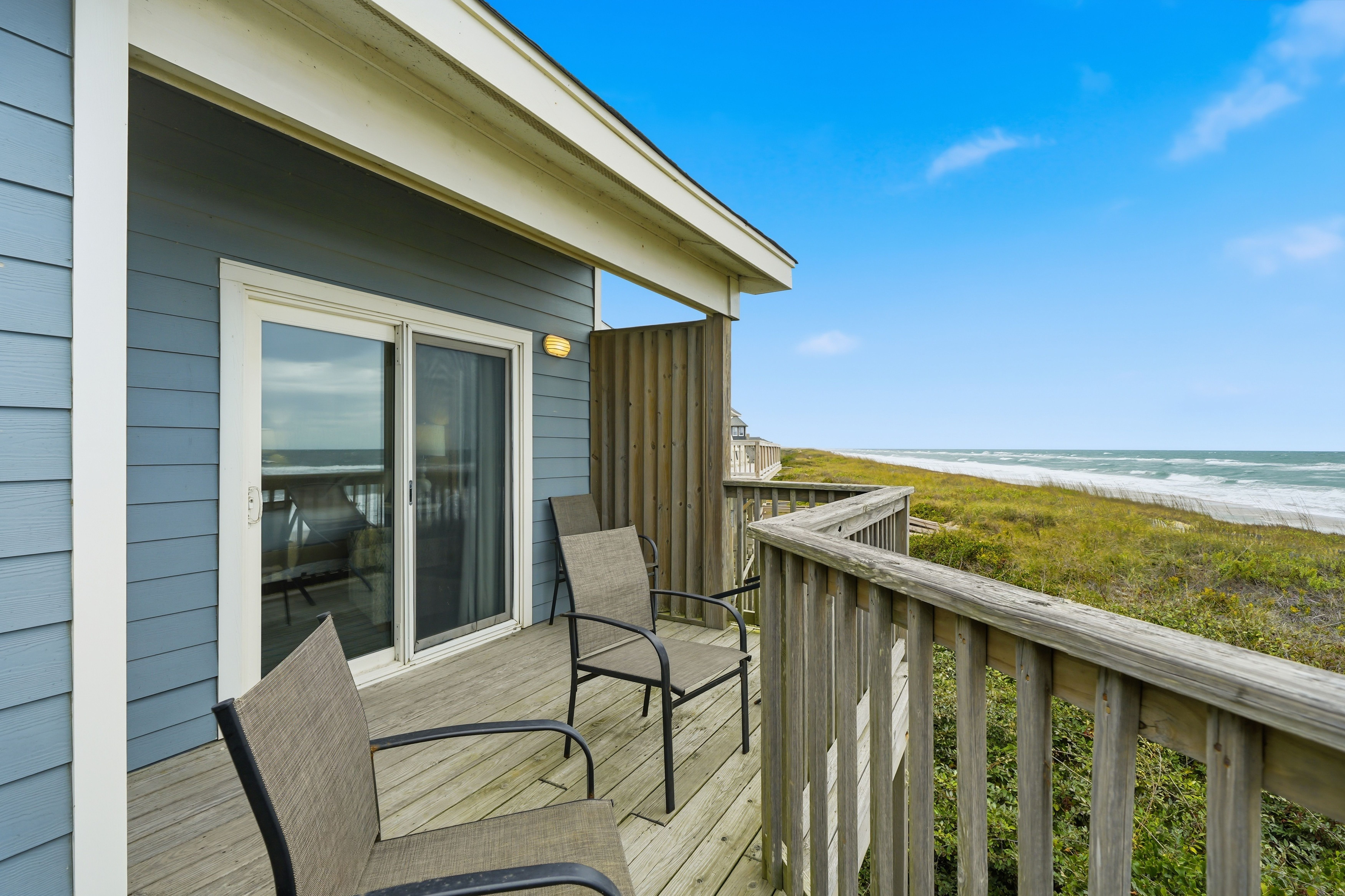 image Views may vary by unit, enjoy coastal (ocean, partial-ocean or dune) views. Sip your morning coffee on the private balcony, soaking in the stunning coastal views just steps away from your door.