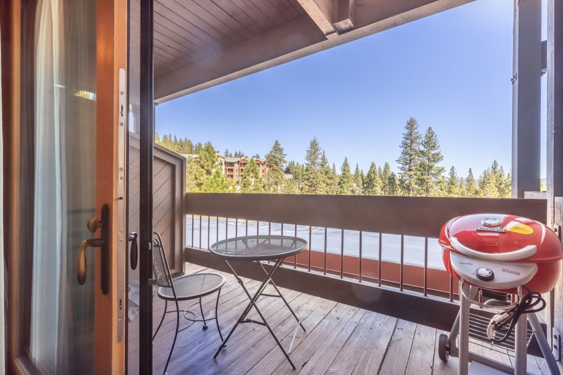 image Step onto the private balcony to take in beautiful views and enjoy a tranquil moment amidst the pines.