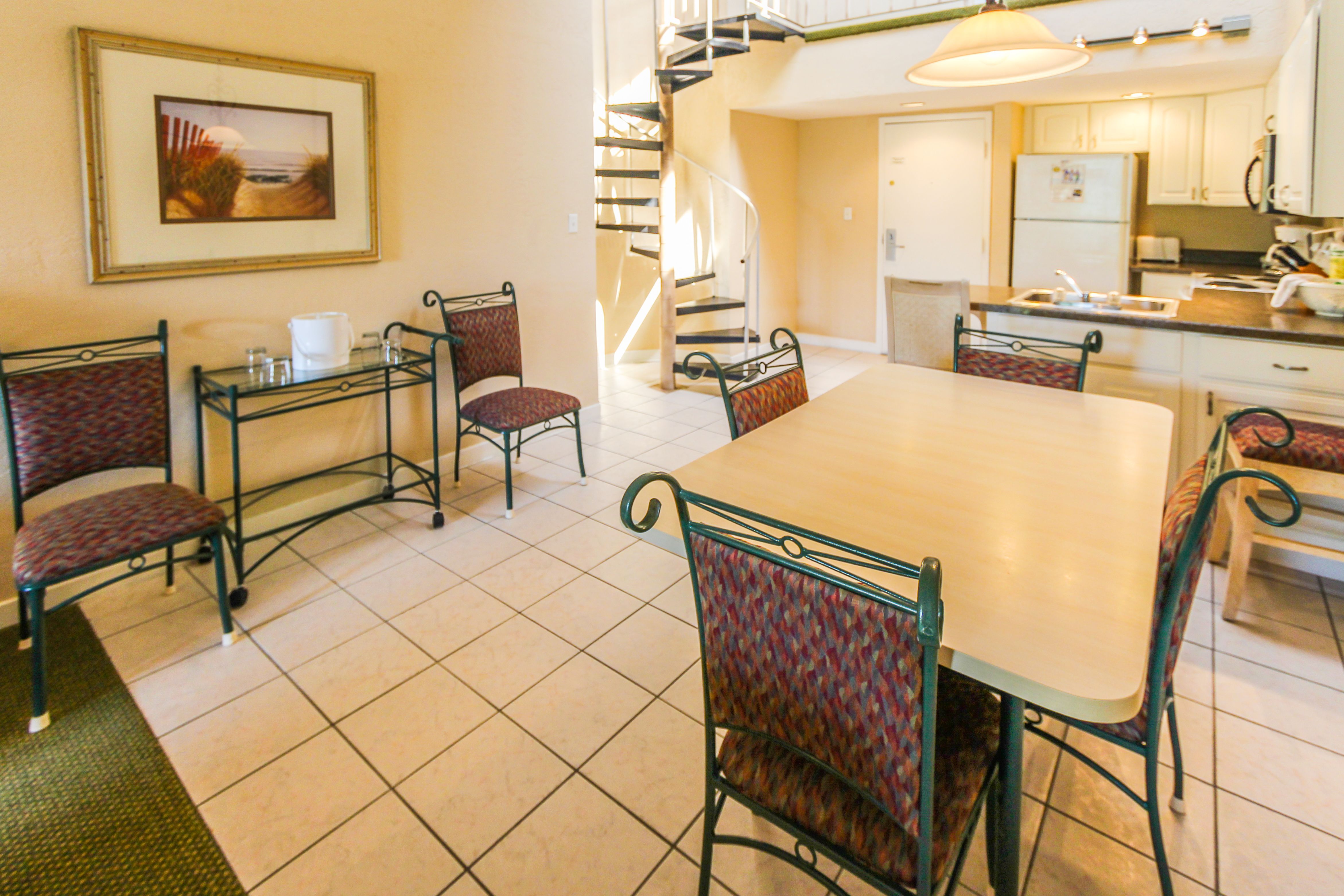 image Enjoy laid-back dining and conversation in the inviting open-concept space.