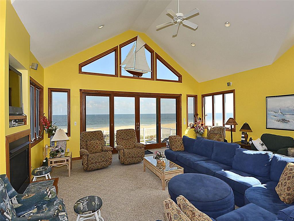 image Enjoy ocean views from the comfort of the living room, perfect for gathering with friends.