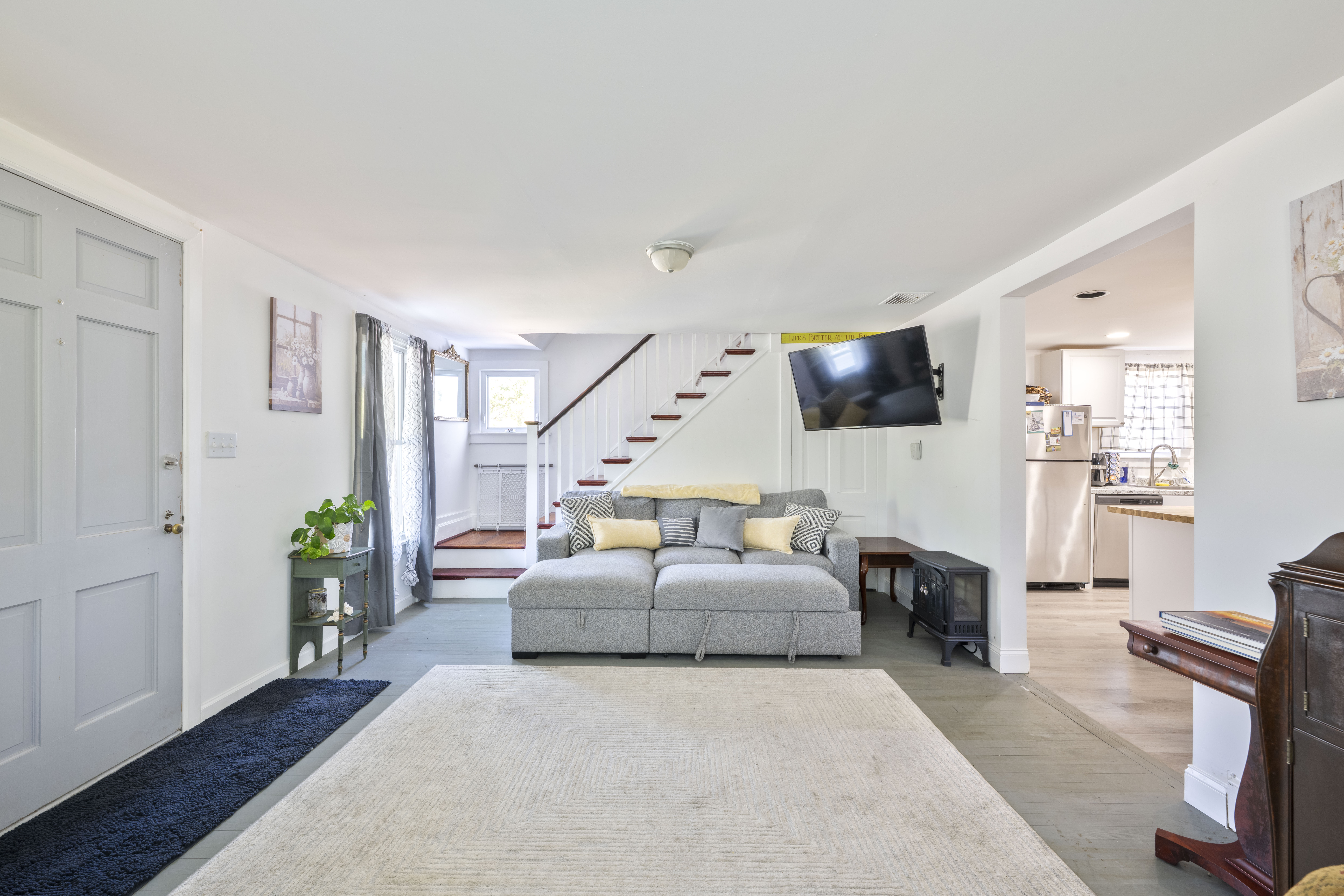 image Sink into the plush sectional, flip on the TV, and let the vacation officially begin.