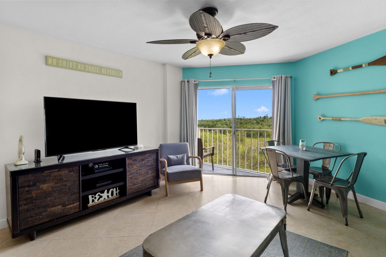 image Unwind with a view as you enjoy the open layout and welcoming decor of this living space.