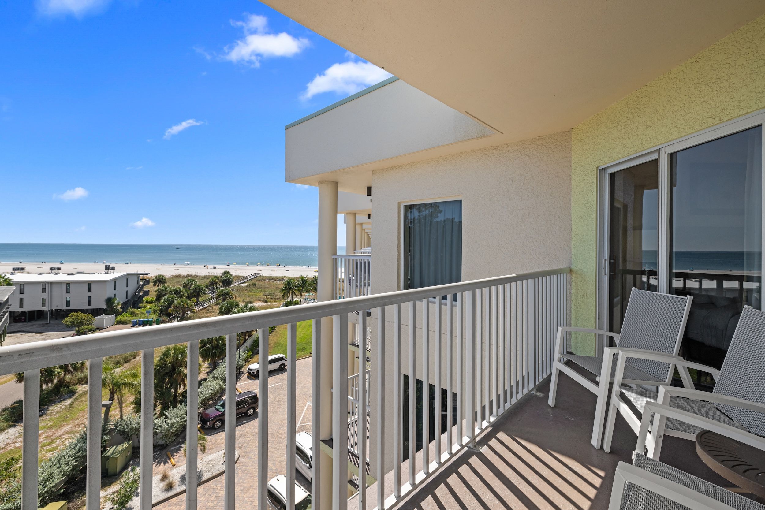 image Sip your morning coffee on the private balcony and enjoy the gentle ocean views and fresh air.