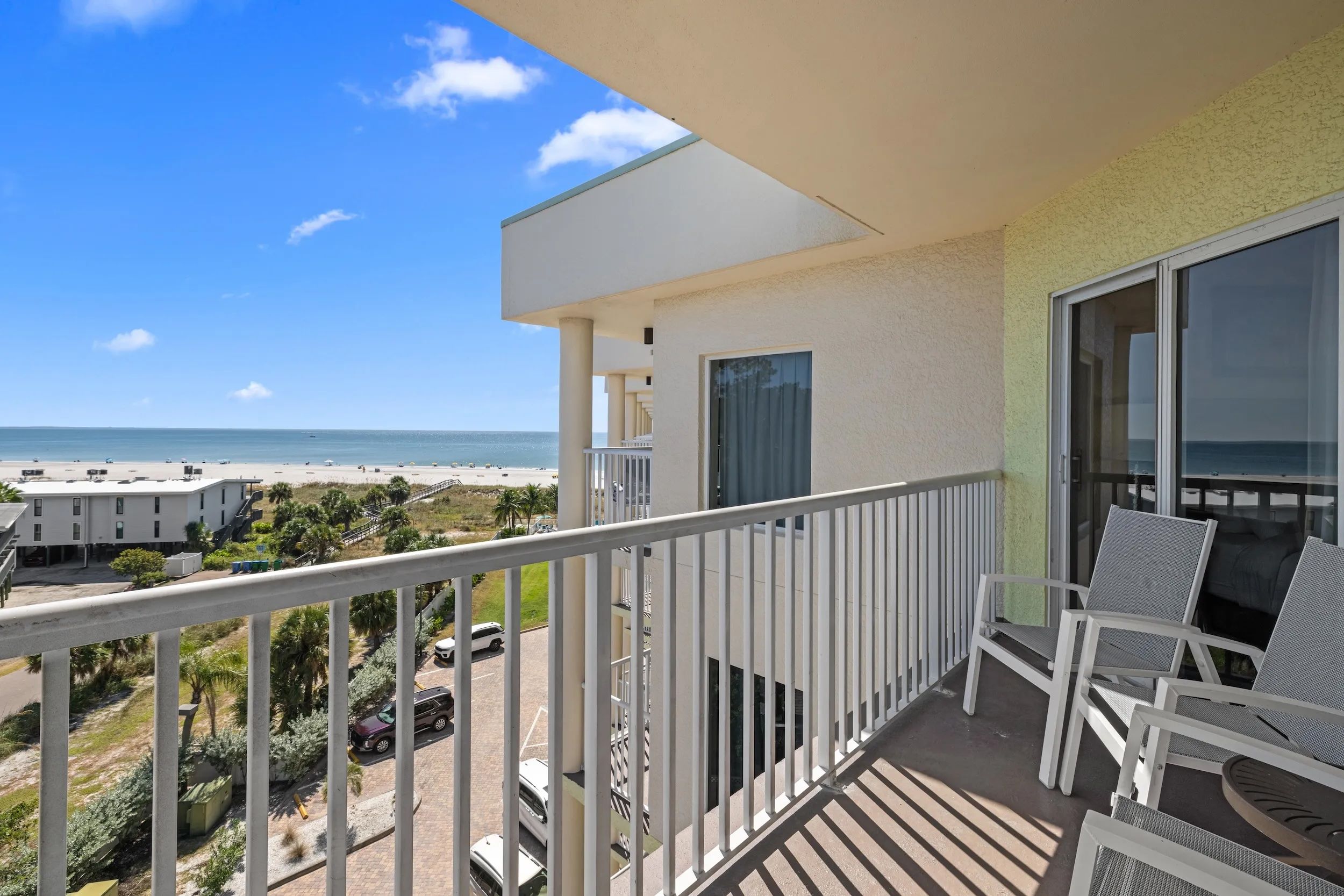 image Sip your morning coffee on the balcony, enjoying the gentle Gulf breeze.