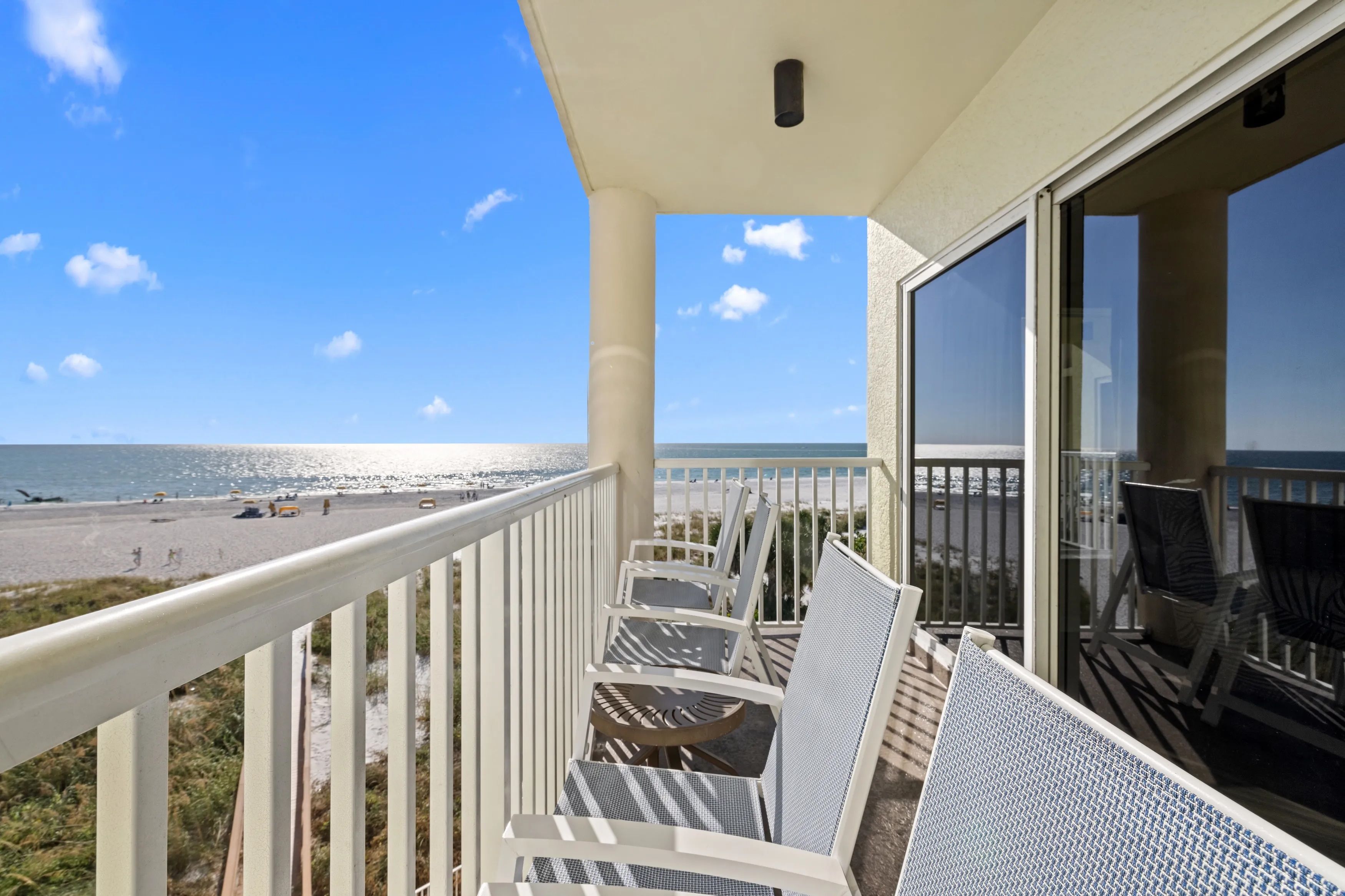image Enjoy peaceful evenings on your balcony, where you can hear the gentle waves lapping the shore.