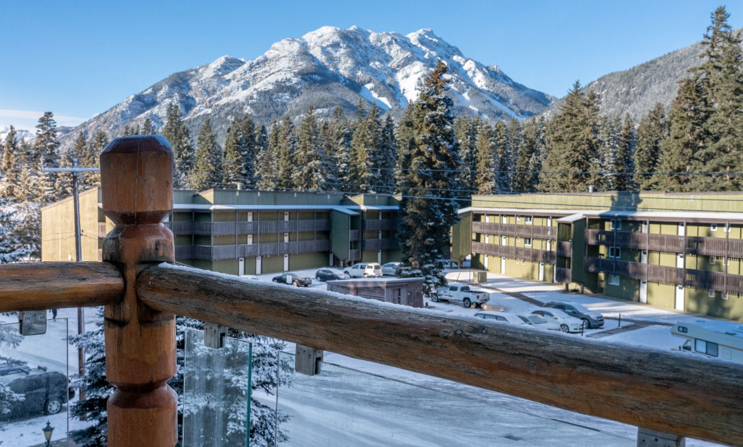 image Mountain views from the suite.