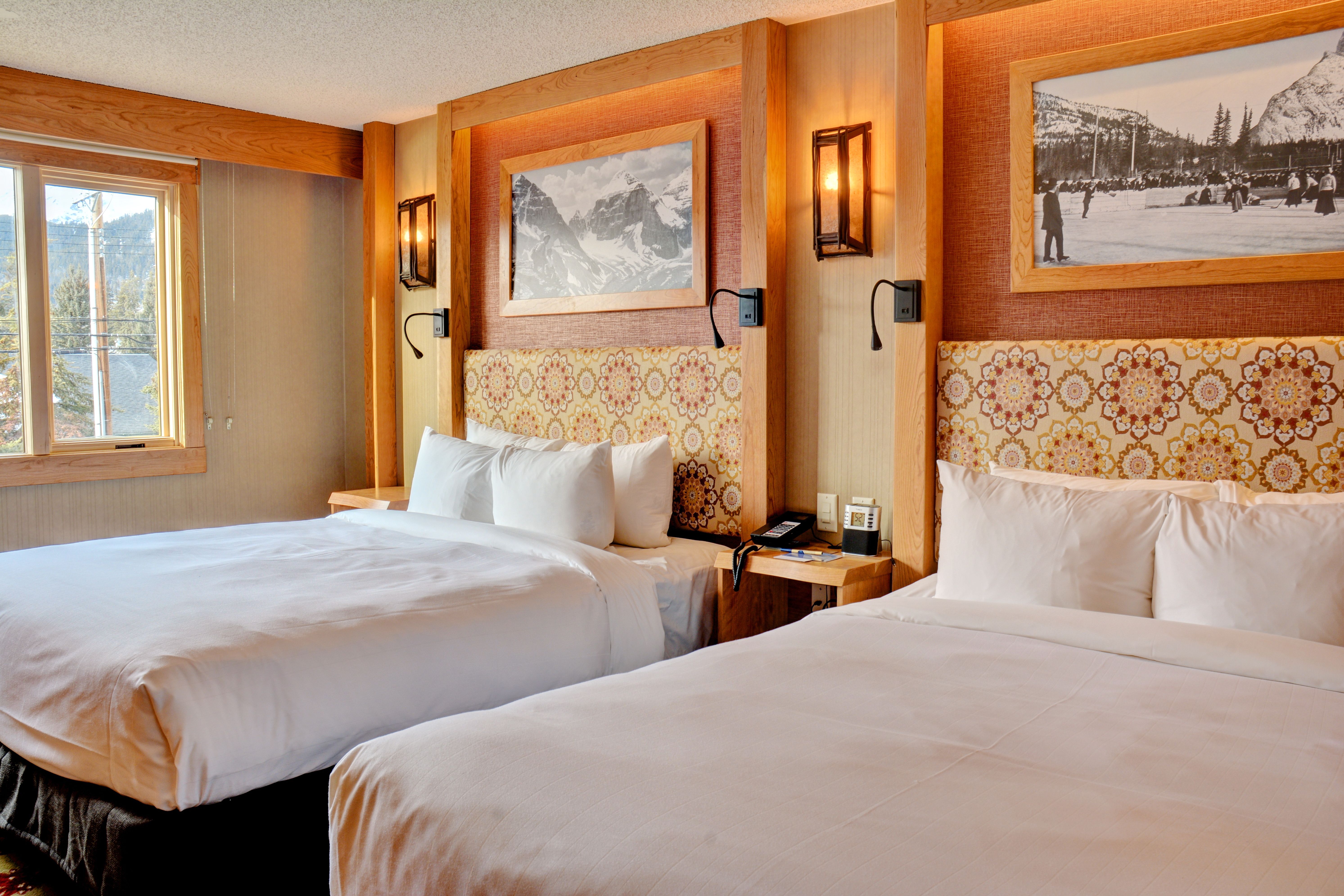 image Wake up to mountain views from your room; sip coffee as the sun rises over the Rockies