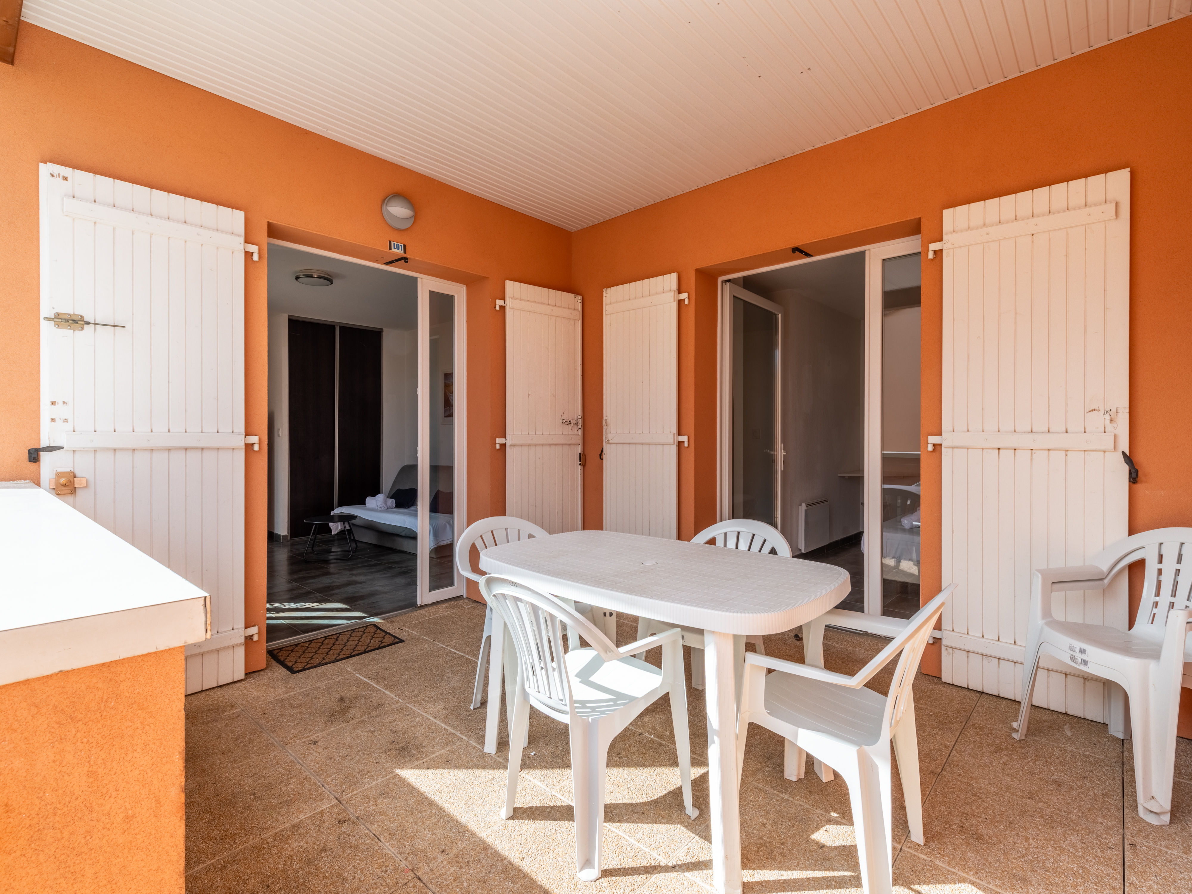 image Step onto your private balcony for an evening drink as the Roussillon sun goes down