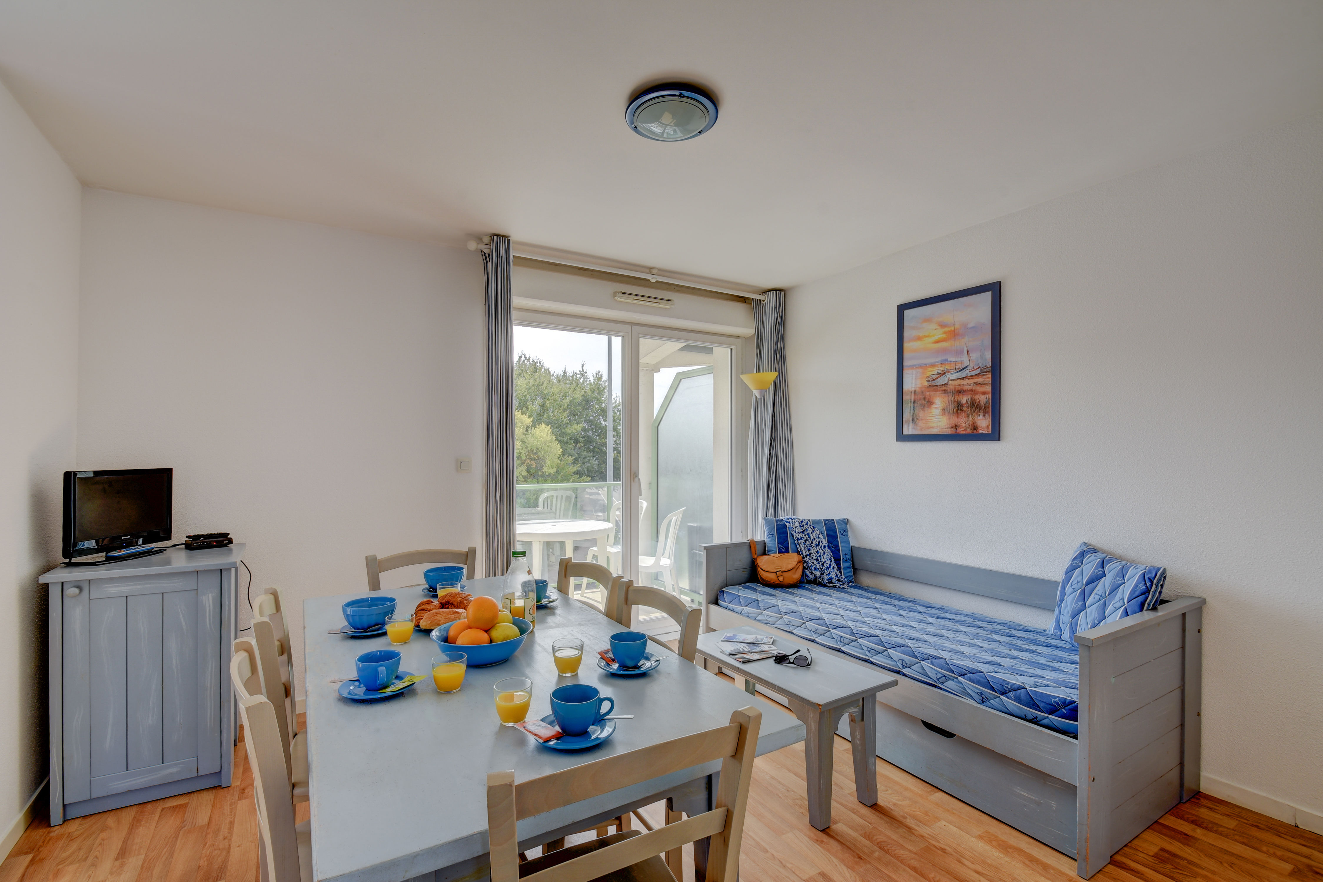 image Dining area opening onto the private balcony or terrace.