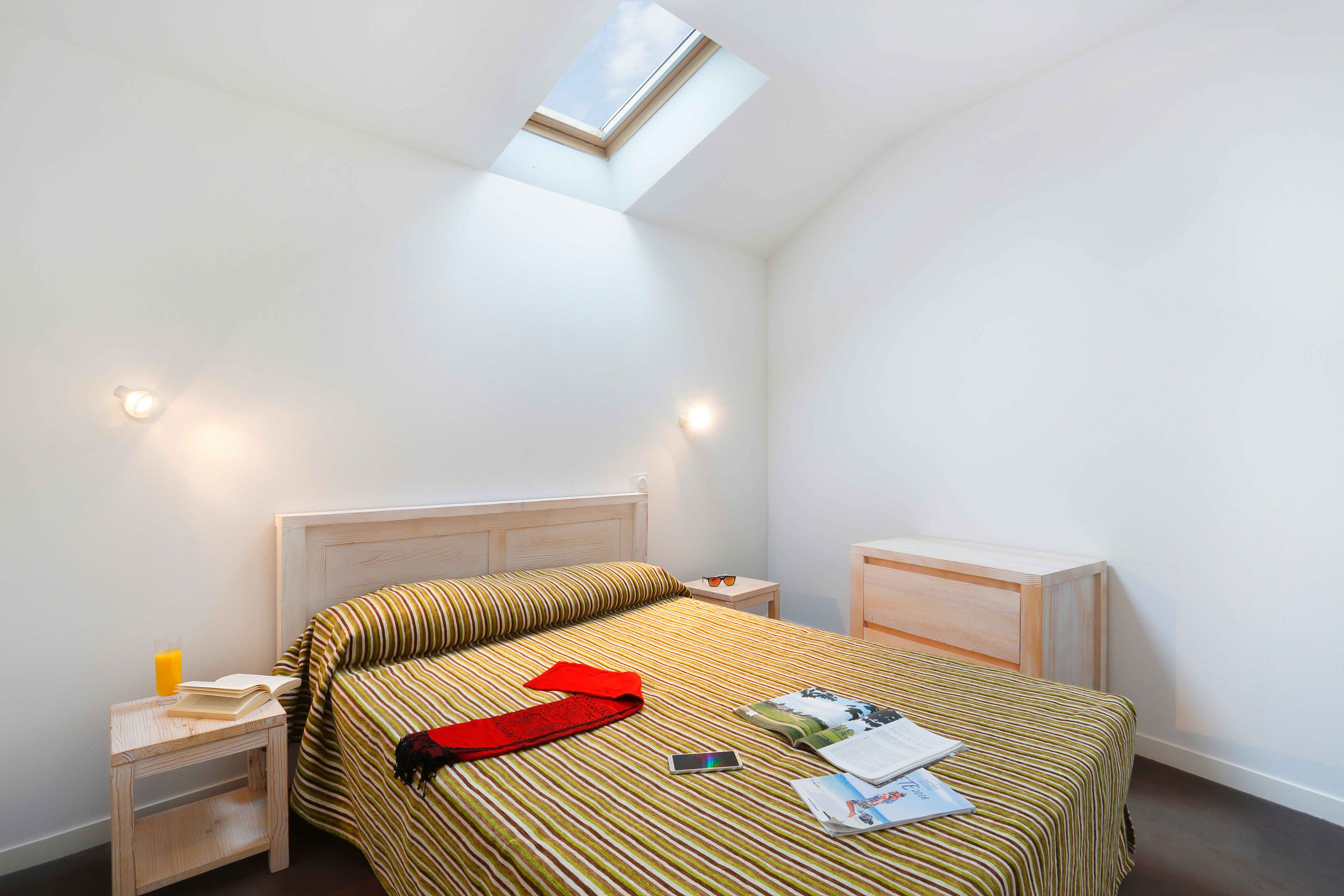 image The double bedroom offers a calm and comfortable retreat after a day exploring the Atlantic coastline.